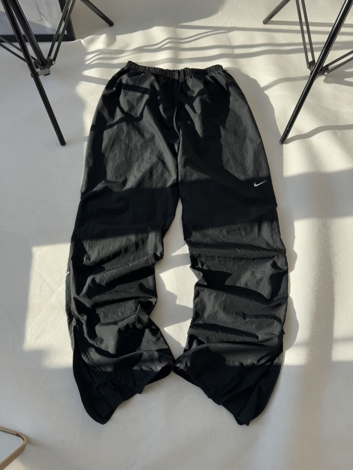 Nike Baggy Vintage Y2K Nylon Track Pants Joggers Hype XL
