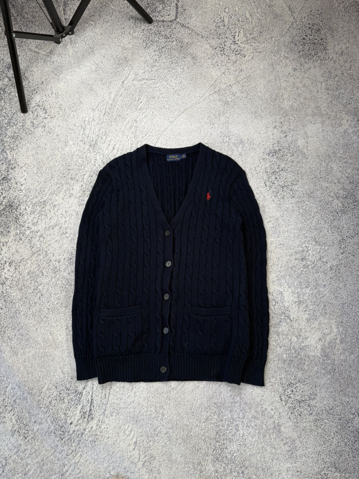 Polo Ralph Lauren Vintage Polo Ralph Lauren Knit Sweater Cardigan Y2K Size S / US 4 / IT 40 - 4 Thumbnail
