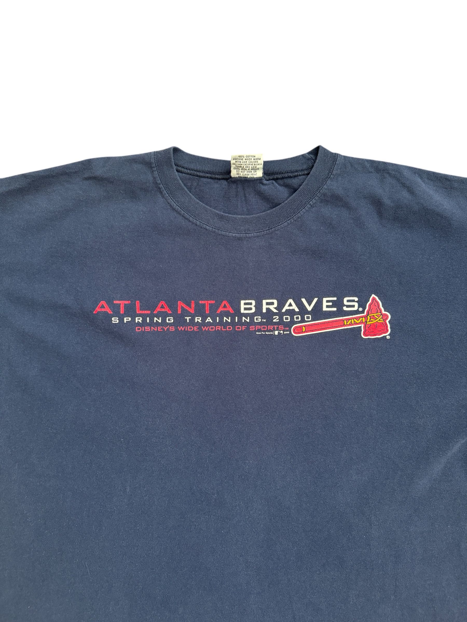 MLB Vintage Y2K 2000 Atlanta Brave Spring Training Size US XL / EU 56 / 4 - 2 Thumbnail