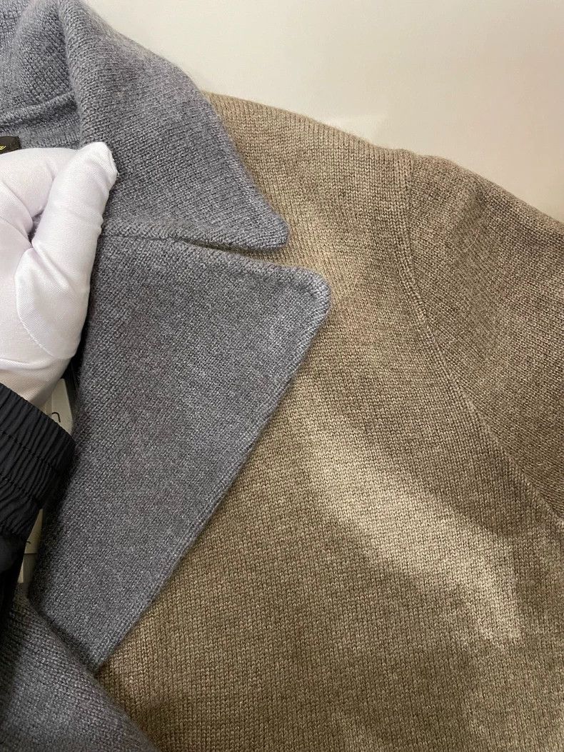 Loro Piana LORO PIANA Brownish sheep cashmere mid-length coat Size XL / US 12-14 / IT 48-50 - 6 Thumbnail
