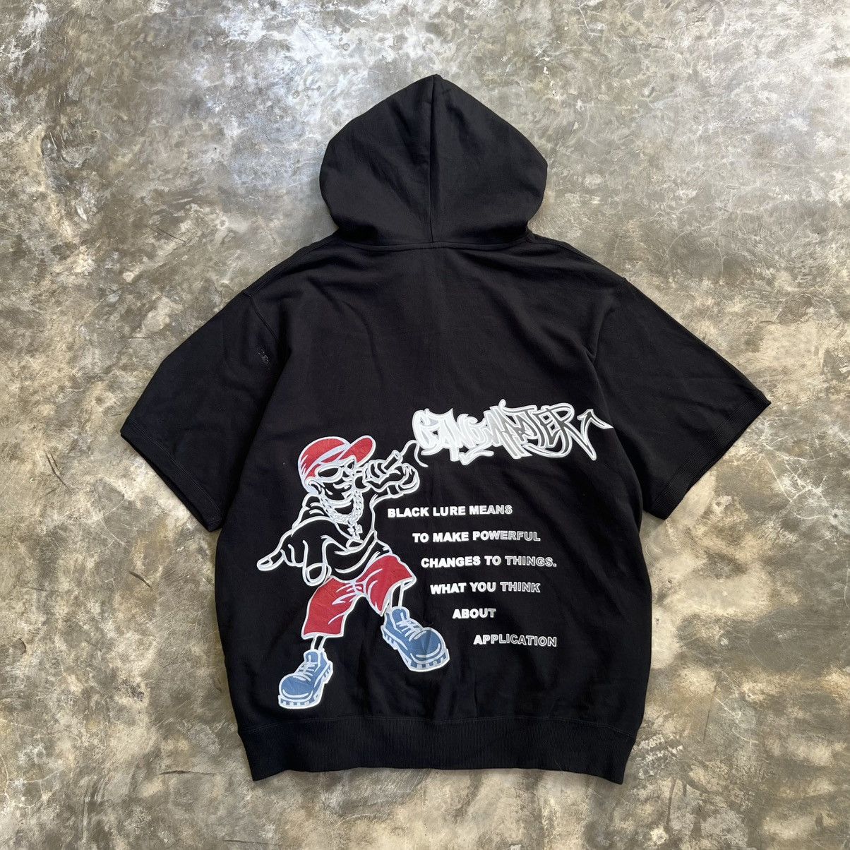Y2K Grass Hiter Hoodie Short Sleeve