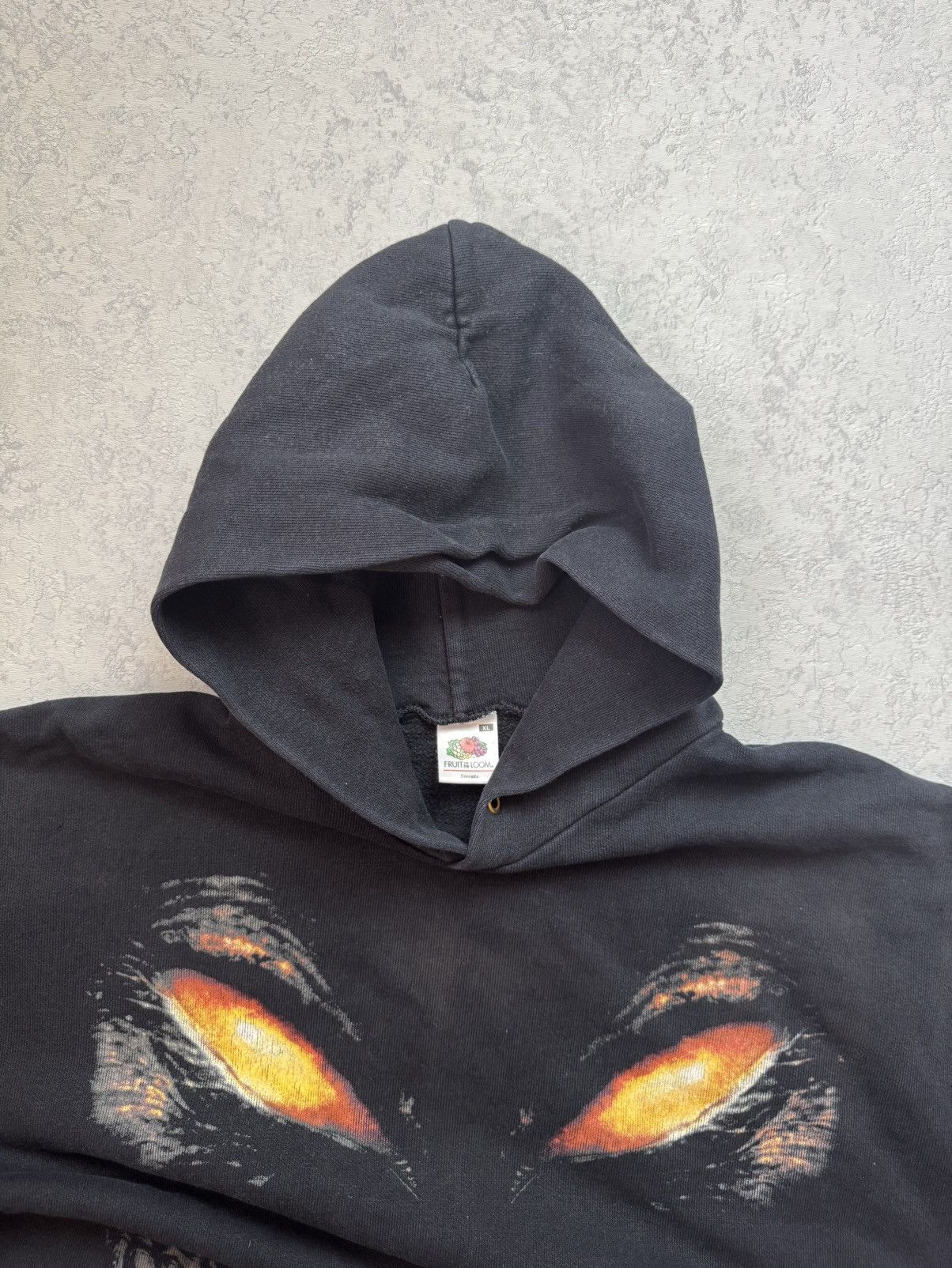Band Tees Vintage Band Disturbed Distressed Devil Face Hoodie Size US XL / EU 56 / 4 - 7 Thumbnail