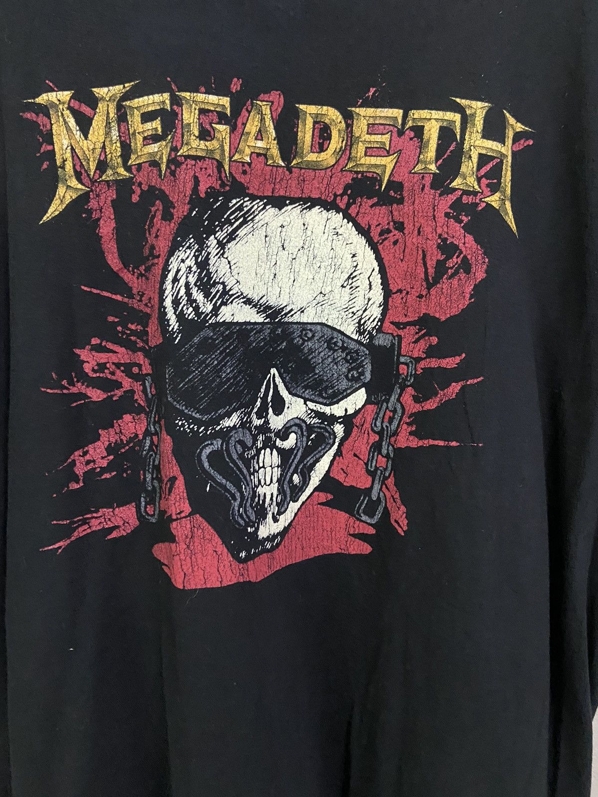 Band Tees × Megadeth × Vintage Vintage MEGADETH T-Shirt Size US XXL / EU 58 / 5 - 2 Thumbnail