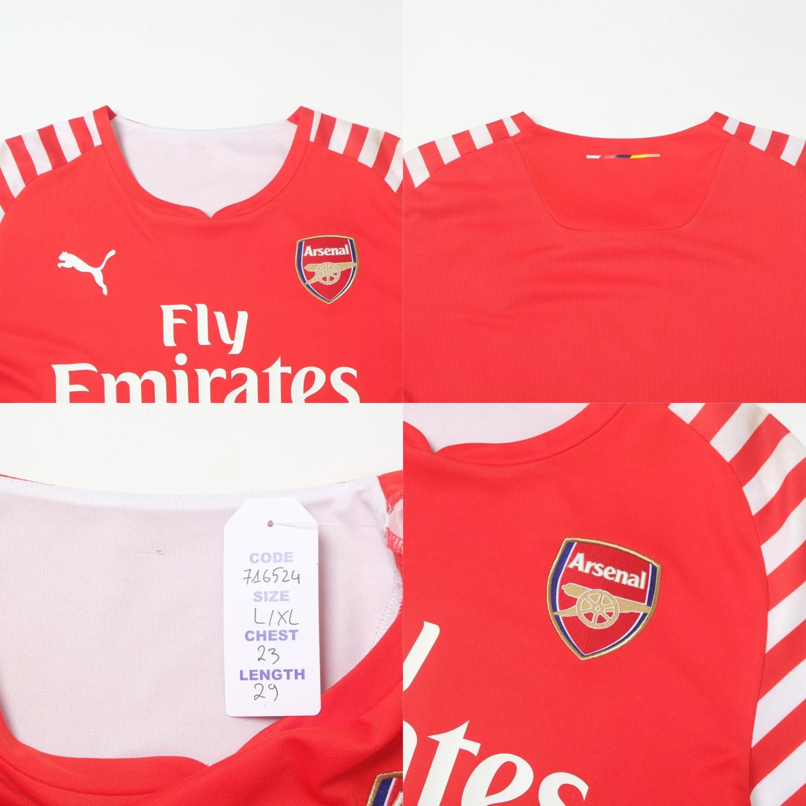 Puma 2014/15 Arsenal Training Shirt (L/XL) Size US L / EU 52-54 / 3 - 4 Thumbnail