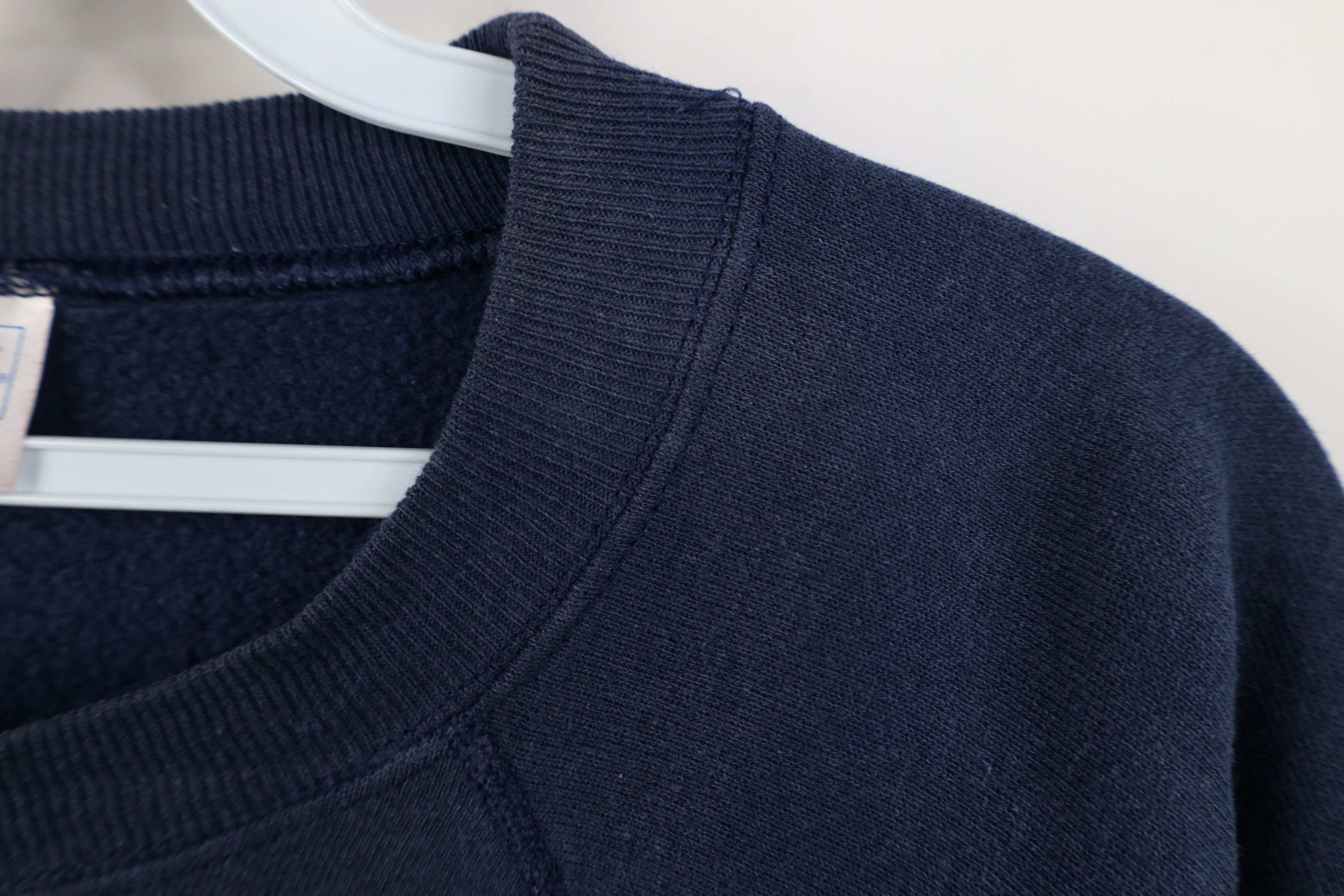 Vintage Vintage 80s Tech Ireland Crewneck Sweatshirt Blue USA Size XXL / US 16-18 / IT 52-54 - 11 Thumbnail