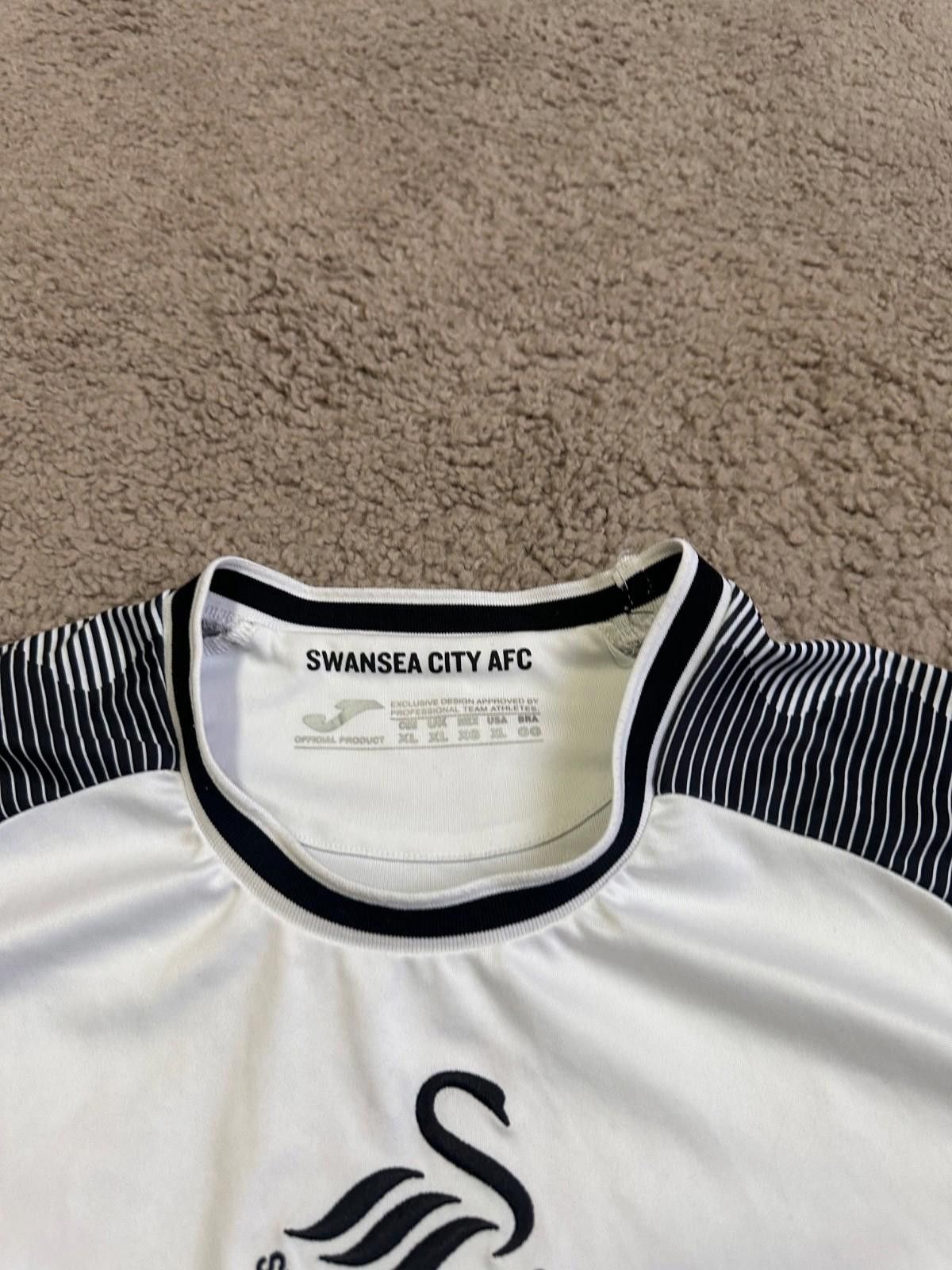 Joma Swansea City 2023/24 Home Football Soccer Jersey Joma Shirt Size US XL / EU 56 / 4 - 5 Thumbnail