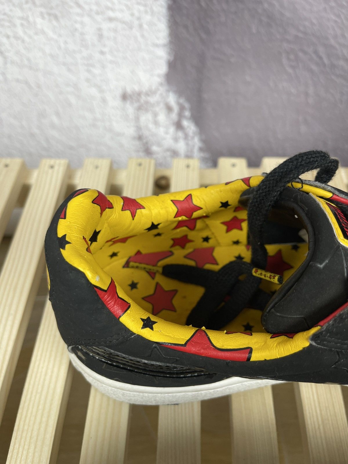 Bode Puma Basket II x Bode 2008 vintage Black/White sneakers Size US 12 / EU 45 - 4 Thumbnail