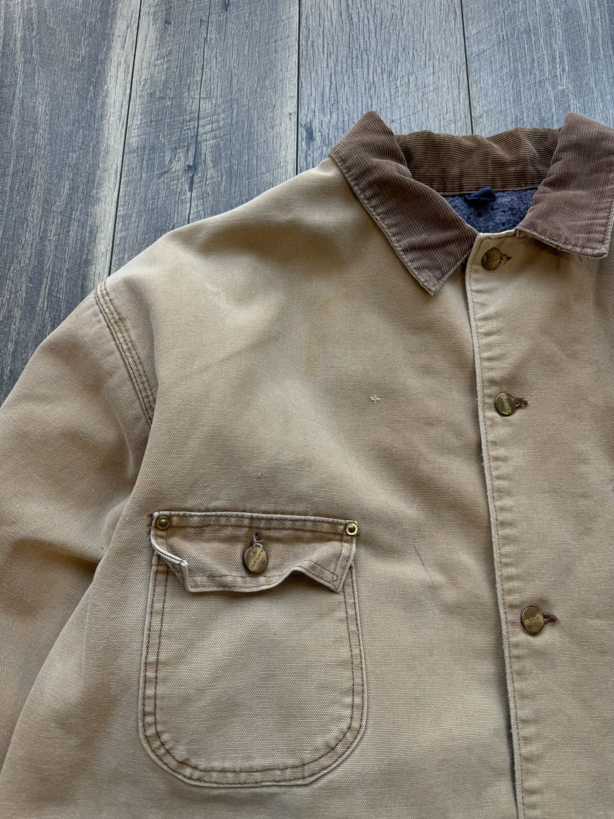 Carhartt Vintage 90s Carhartt Barn Jacket blanket lined XL Size US XL / EU 56 / 4 - 5 Thumbnail