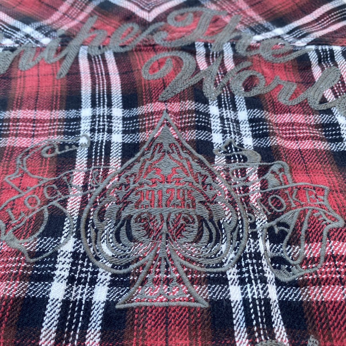 20471120 × If Six Was Nine × Japanese Brand 291295 HOMME Checkered Shirt Size US M / EU 48-50 / 2 - 4 Thumbnail