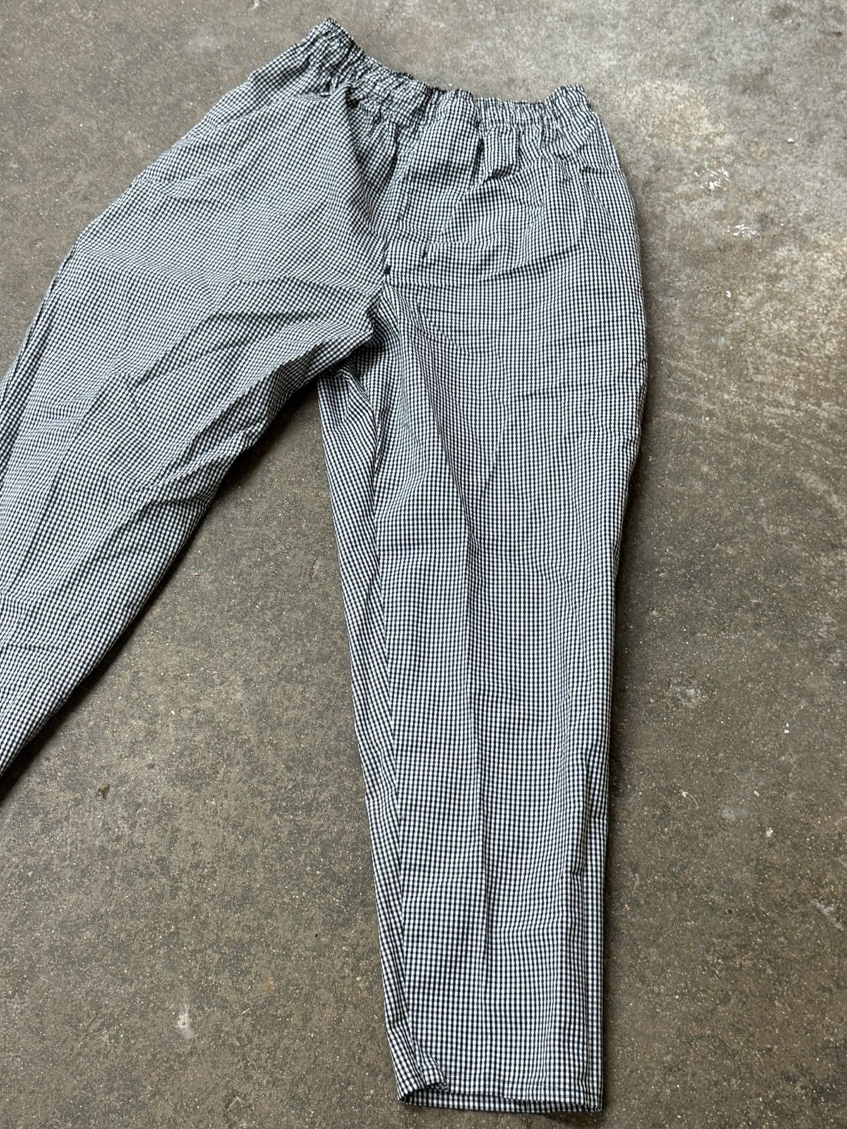 Vintage Vintage Checkered Black White Chef Kitchen Skate Work Pants Size US 30 / EU 46 - 2 Thumbnail