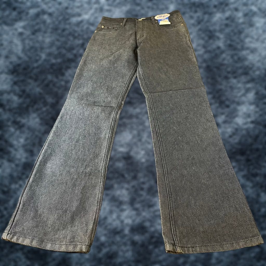 Vintage VINTAGE Bonco Blue Jeans Womens Size 7 Loose Wide Leg 1990s Casual Hip Hop Denim Blue Size 28" / US 6 / IT 42 - 1 Thumbnail