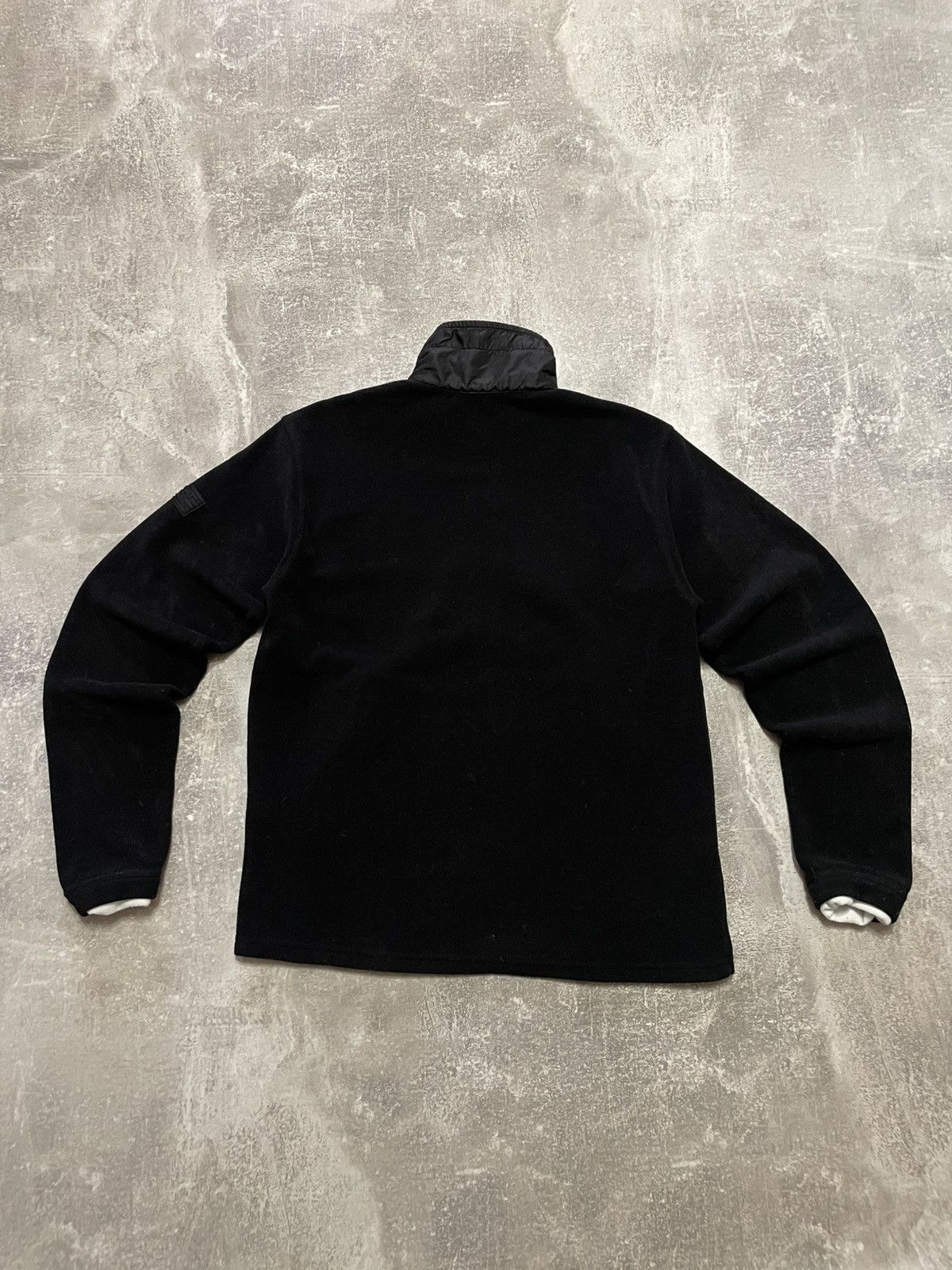 Versace × Versace Jeans Couture × Vintage Vintage 90s Versace Jeans Couture 1/4 Zip Fleece Jacket Size US M / EU 48-50 / 2 - 16 Thumbnail