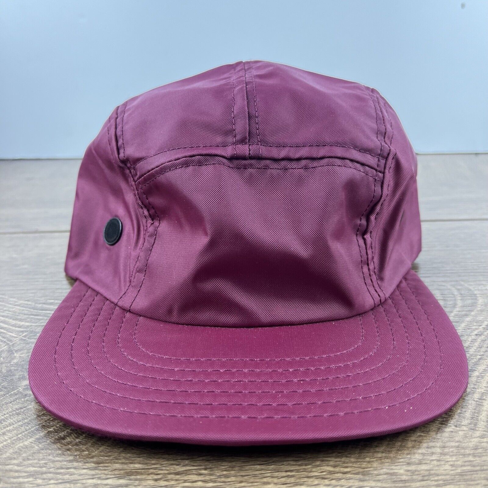 Other Maroon Red Running Hat Athletic Cap Red Adjustable Hat Red A Size ONE SIZE - 2 Thumbnail