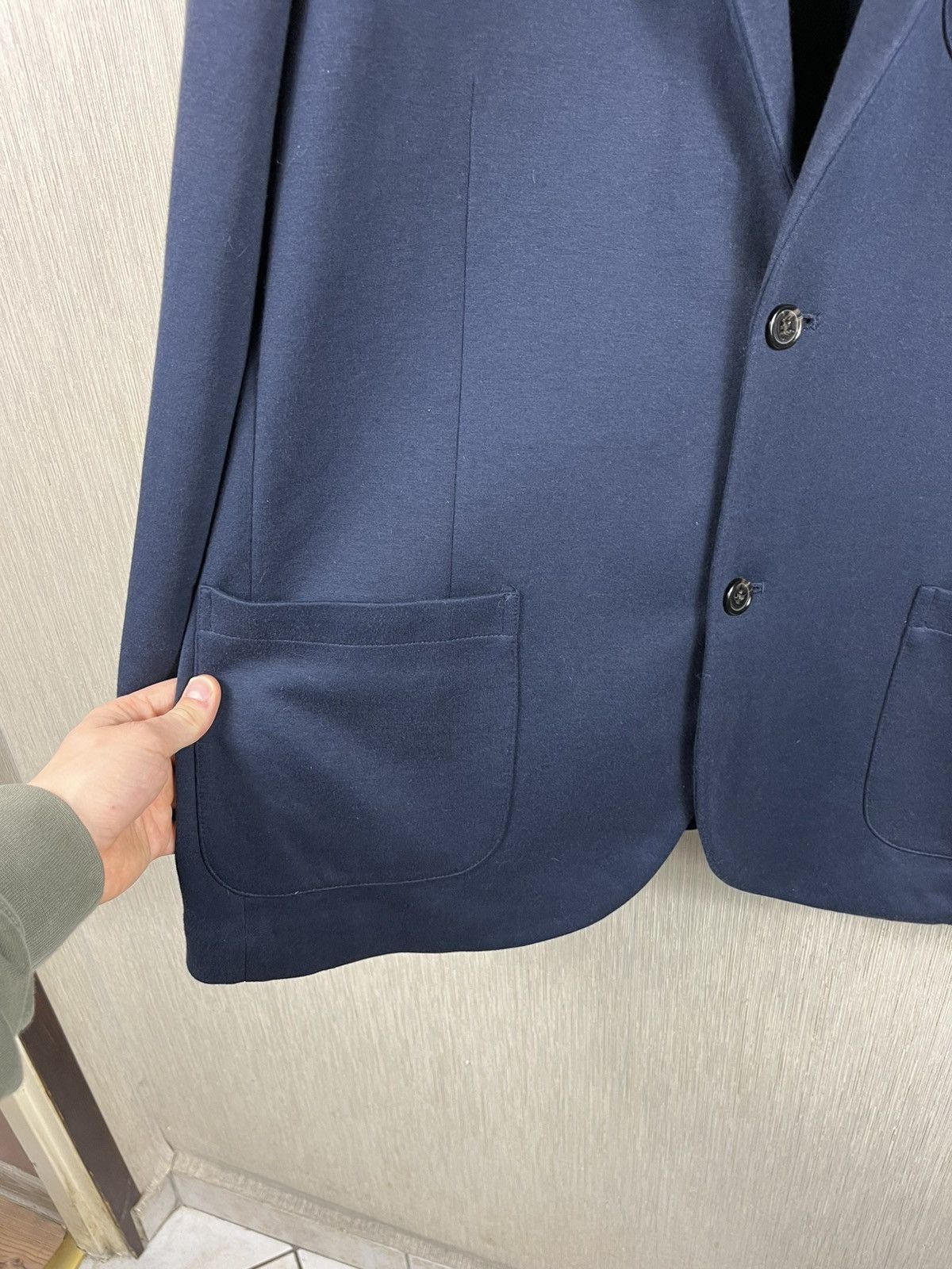 Polo Ralph Lauren × Ralph Lauren Polo Ralph Lauren cotton navy blazer soft jacket luxury Size US XL / EU 56 / 4 - 10 Thumbnail