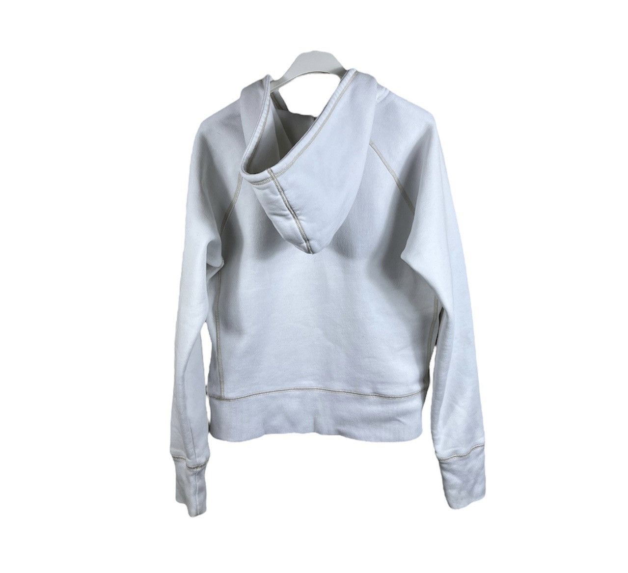 If Six Was Nine × Le Grande Bleu (L.G.B.) × Vintage Vintage Abercrombie & Fitch cut neck distressed hoodie y2k Size M / US 6-8 / IT 42-44 - 2 Thumbnail