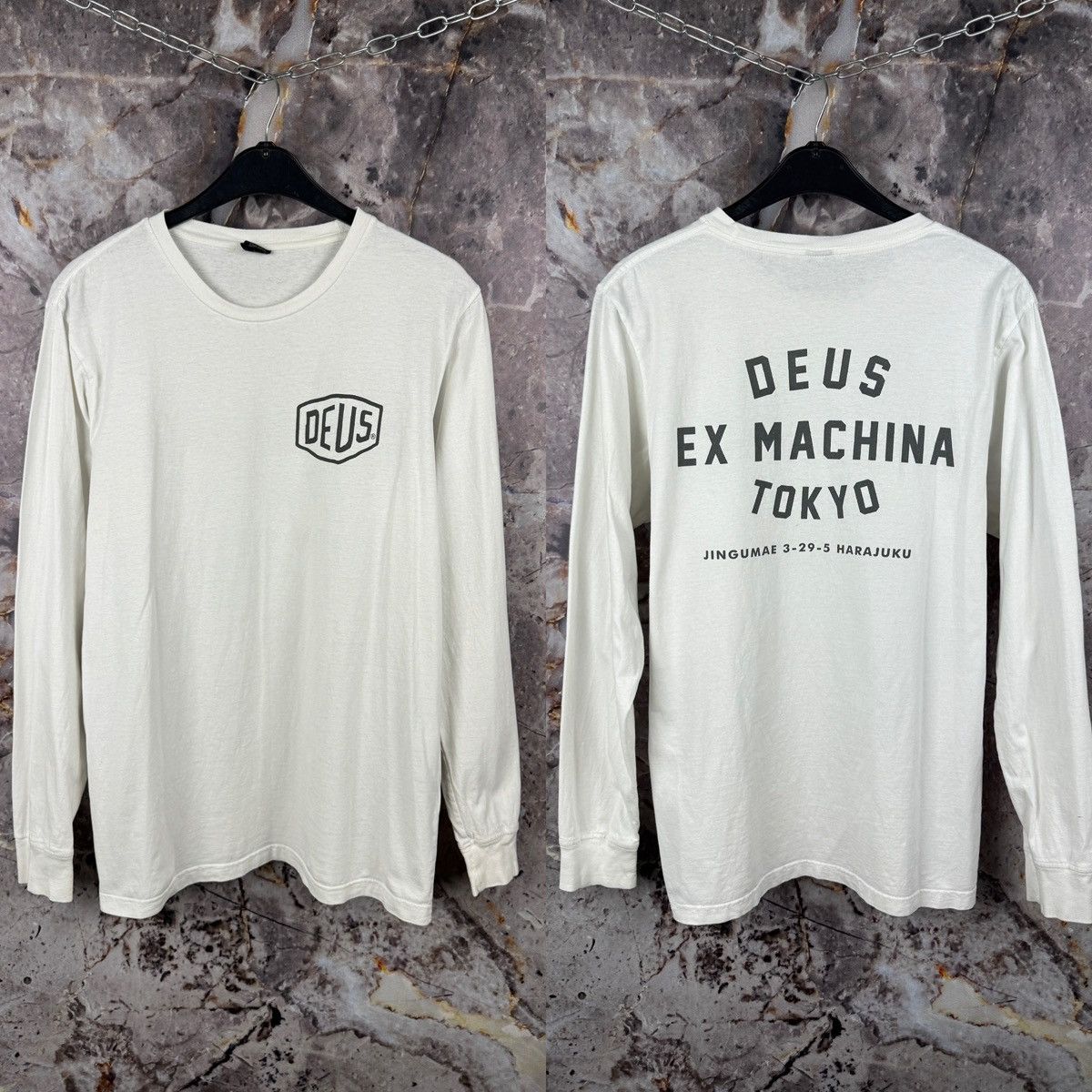 Deus Ex Machina Men’s Deus Ex Machina Tokyo Shirt Long Sleeve Size Large Size US L / EU 52-54 / 3 - 1 Thumbnail