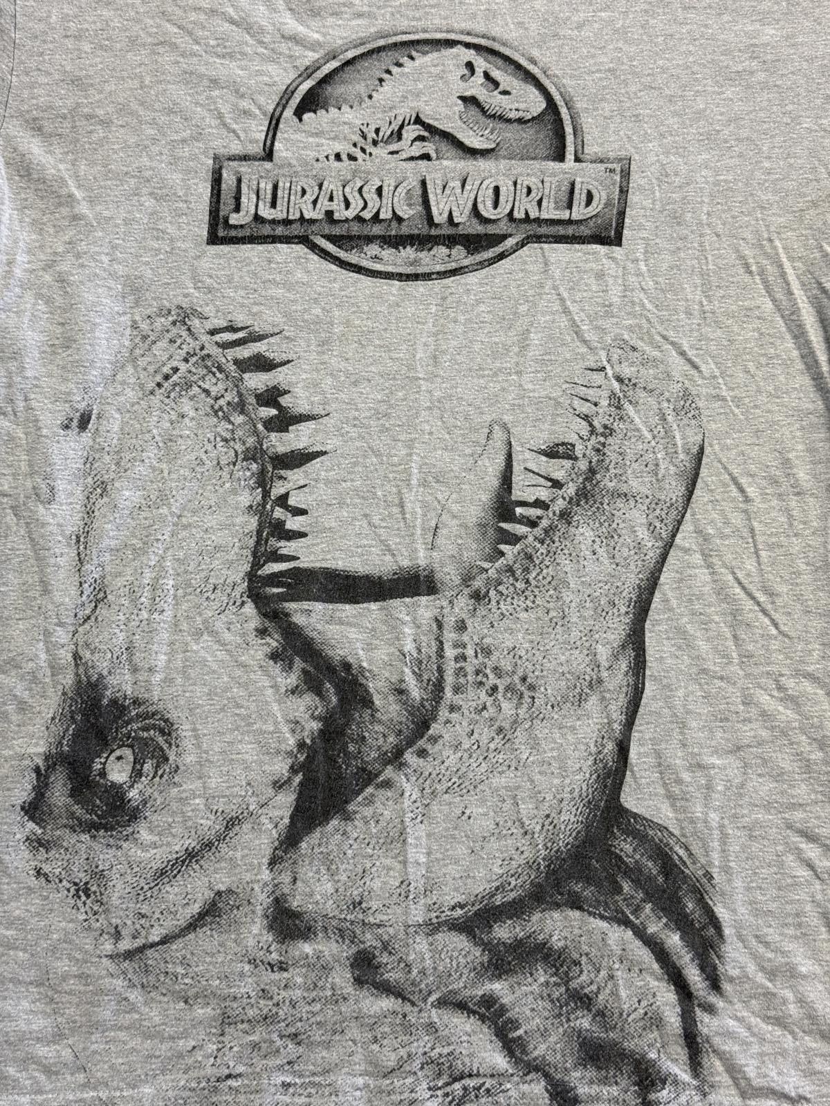 Designer Jurassic World Movie Promo T-shirt Tyrannosaurus Rex T-Rex Size US M / EU 48-50 / 2 - 2 Thumbnail