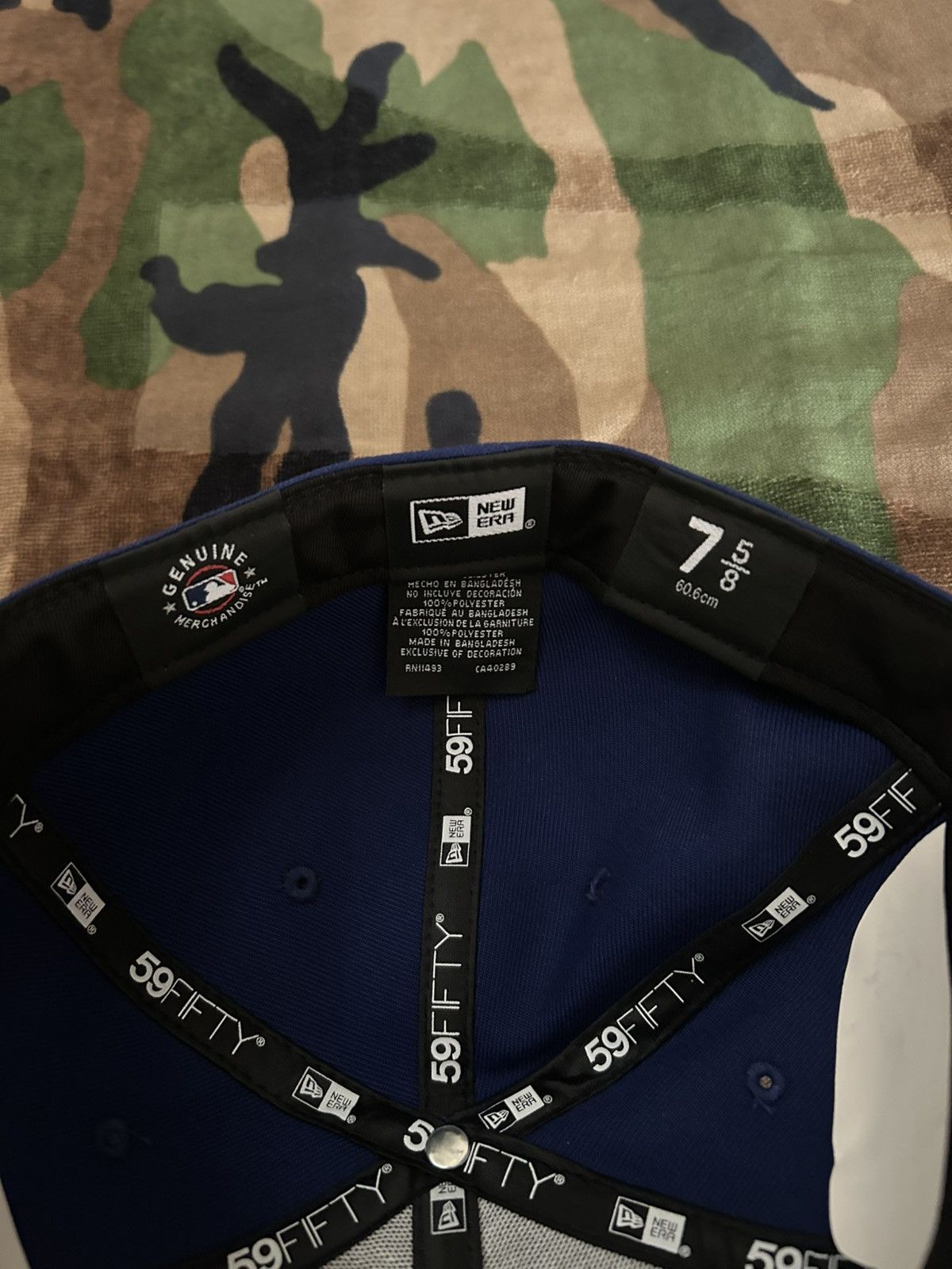Born X Raised × MLB × New Era Born X Raised Dodgers 25 World Series Champions Fitted 7 5/8 Size ONE SIZE - 8 Thumbnail