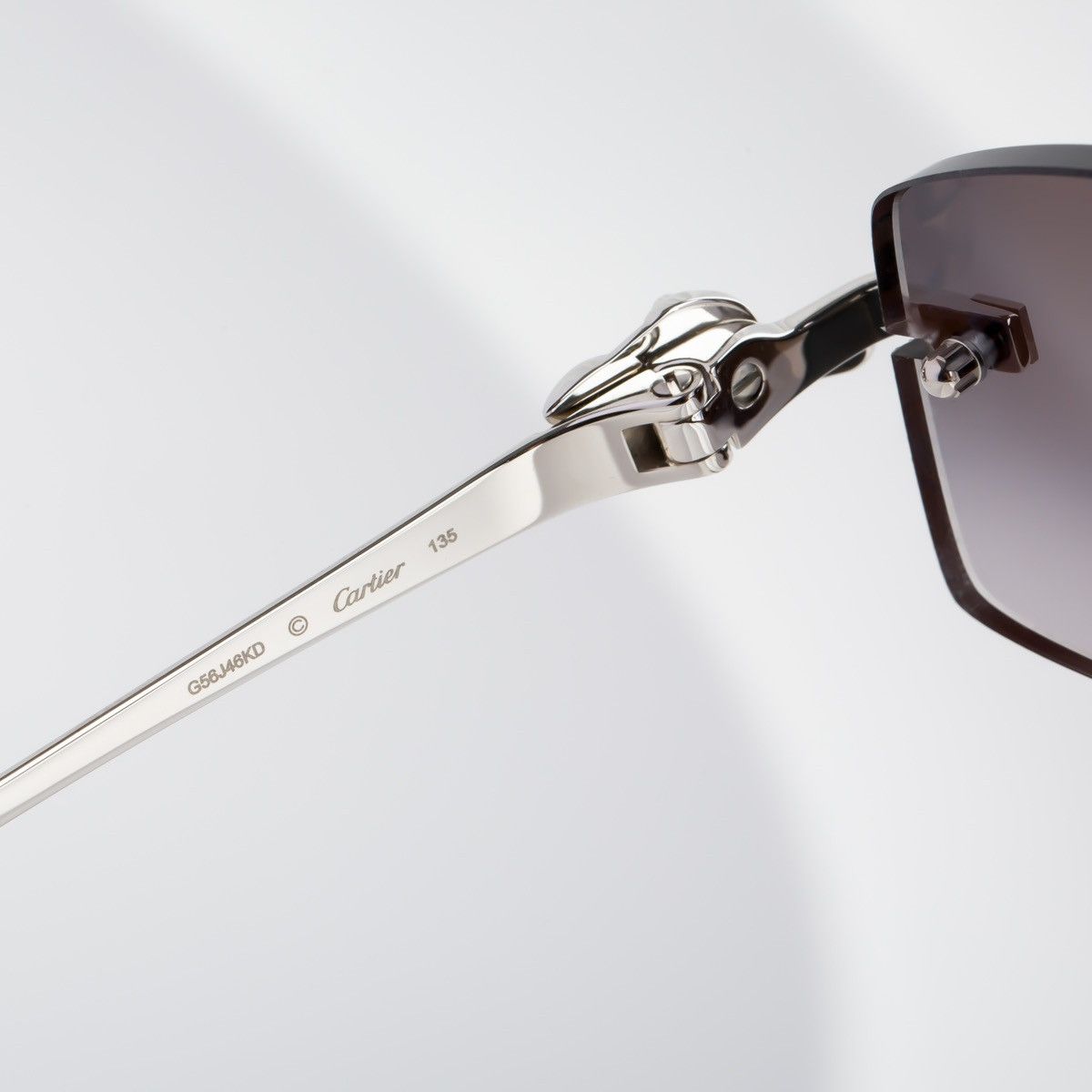 Cartier CARTIER CT0505S 002 SUNGLASSES Size ONE SIZE - 3 Thumbnail
