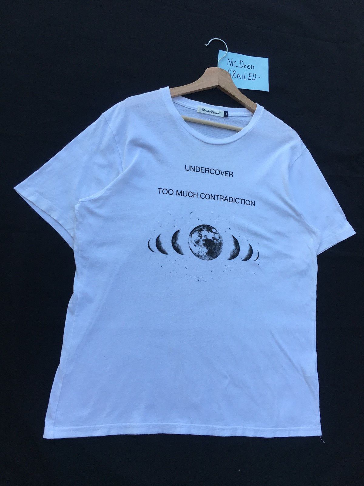 Undercover Rare Undercover “Too Much Contradiction” Tshirt Size US L / EU 52-54 / 3 - 2 Thumbnail