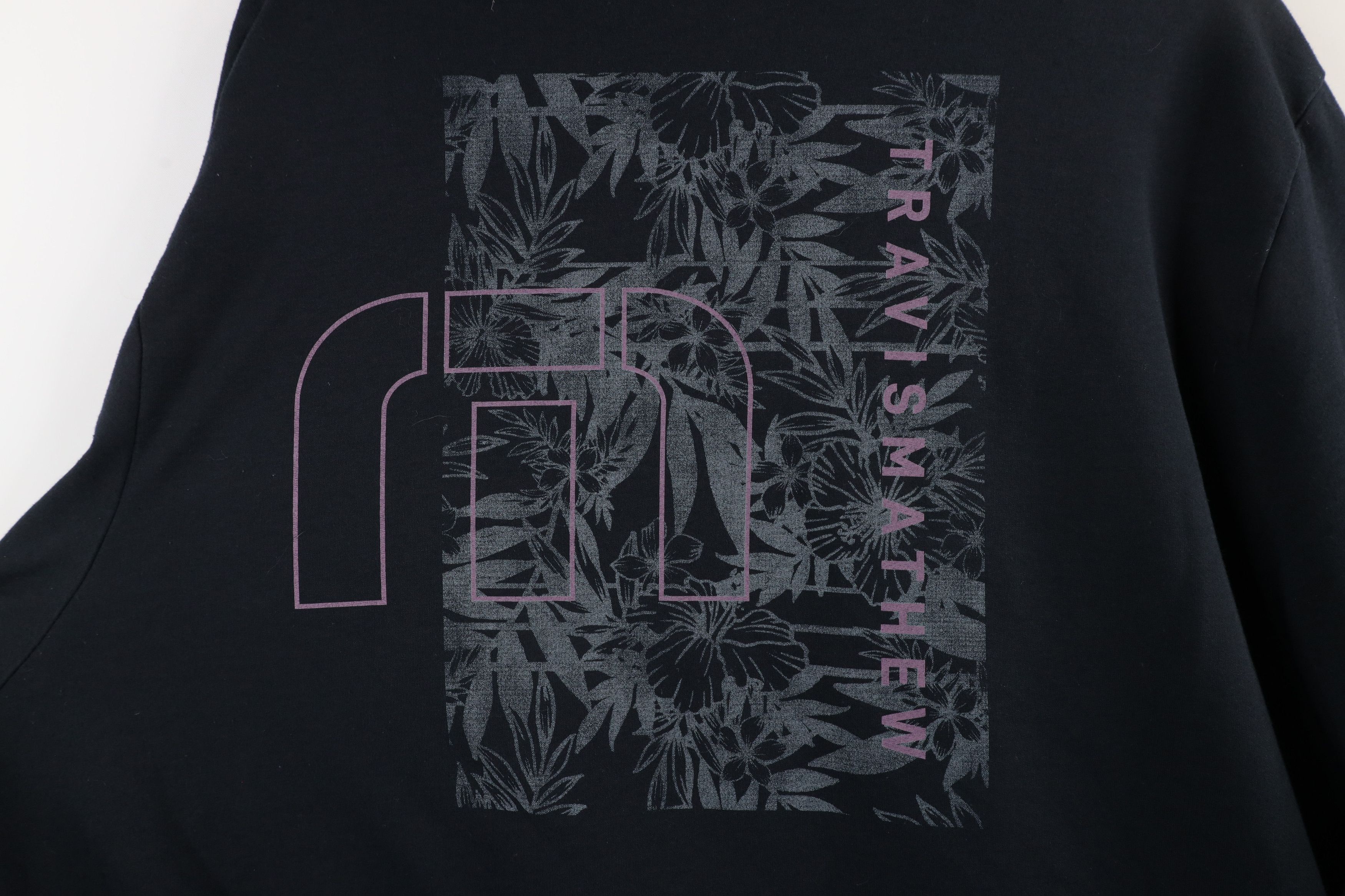 TravisMathew × Vintage Travis Mathew Out Lightweight Knit Floral Hoodie Sweatshirt Size US XXL / EU 58 / 5 - 11 Thumbnail