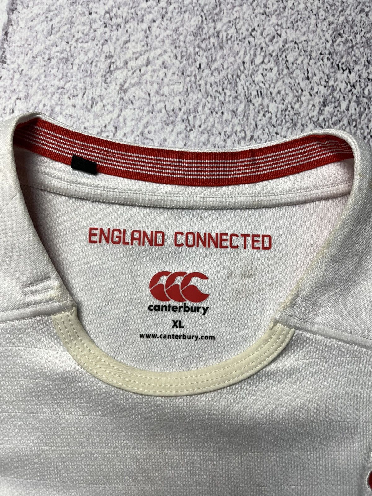 Canterbury of New Zealand Mens Vintage Canterbury England rugby polos T-shirt rare Size US XL / EU 56 / 4 - 16 Thumbnail