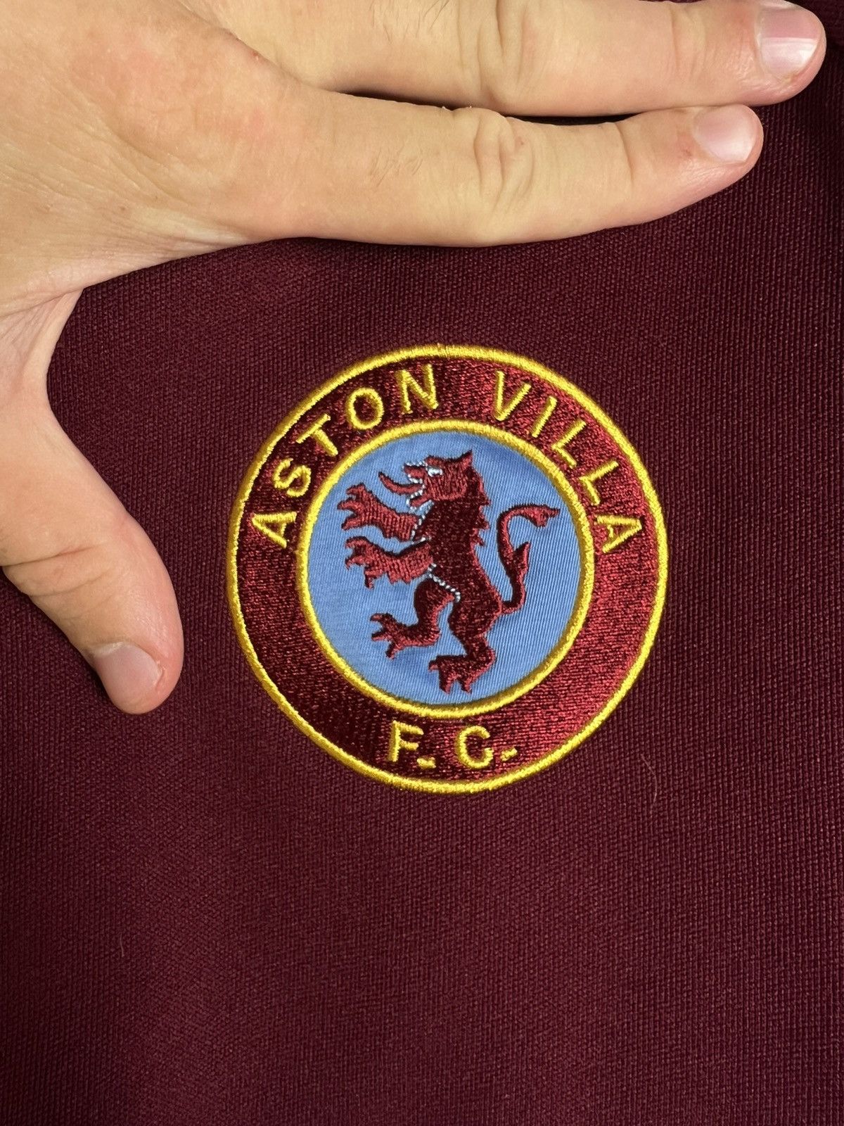 Vintage Vintage Aston Villa Soccer Track Jacket Football Kit Size US L / EU 52-54 / 3 - 7 Thumbnail