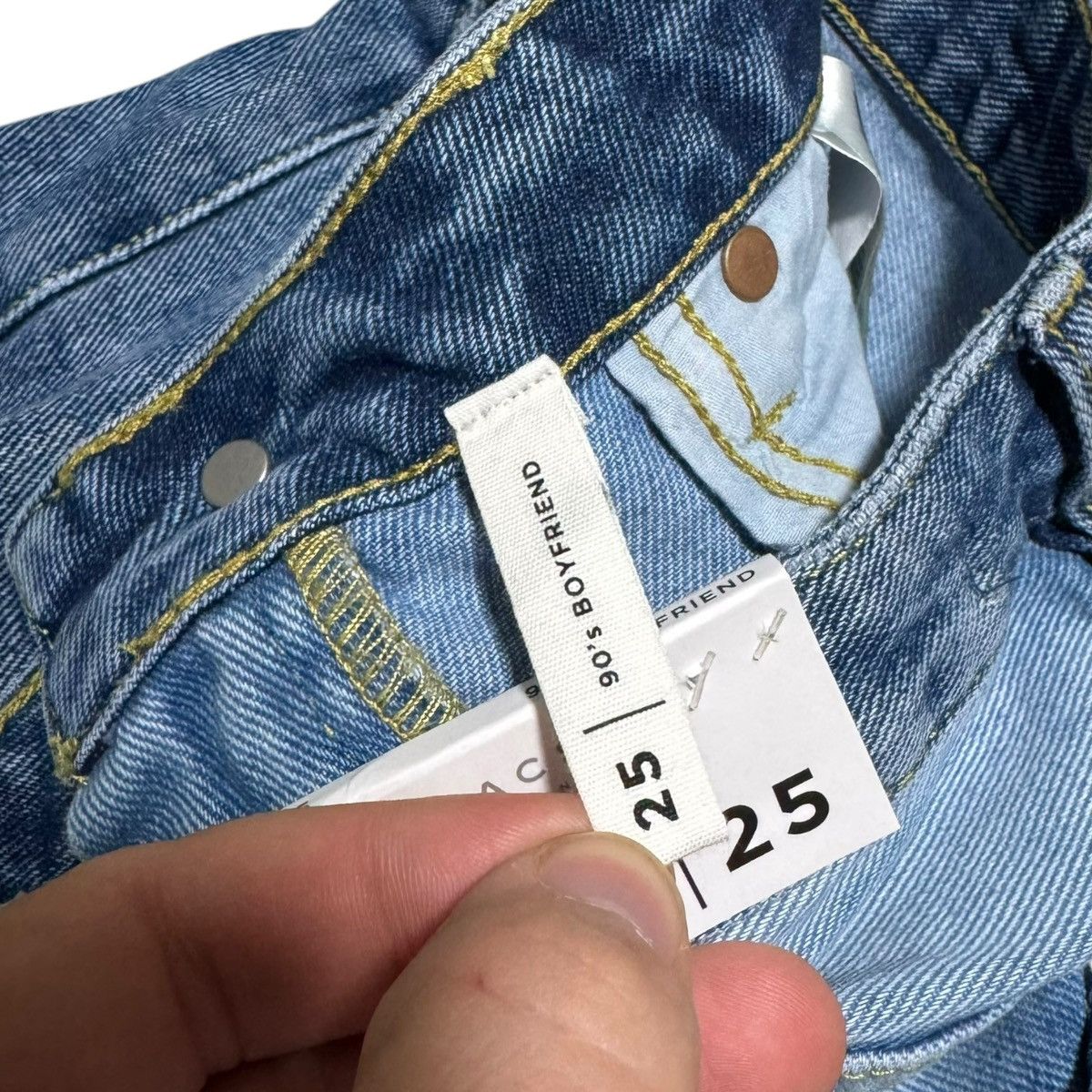 Pacsun NWT Pacsun 90’s Boyfriend Colorblock Blue Jeans Women’s 25 Size 25" / US 0 / IT 36 - 7 Thumbnail