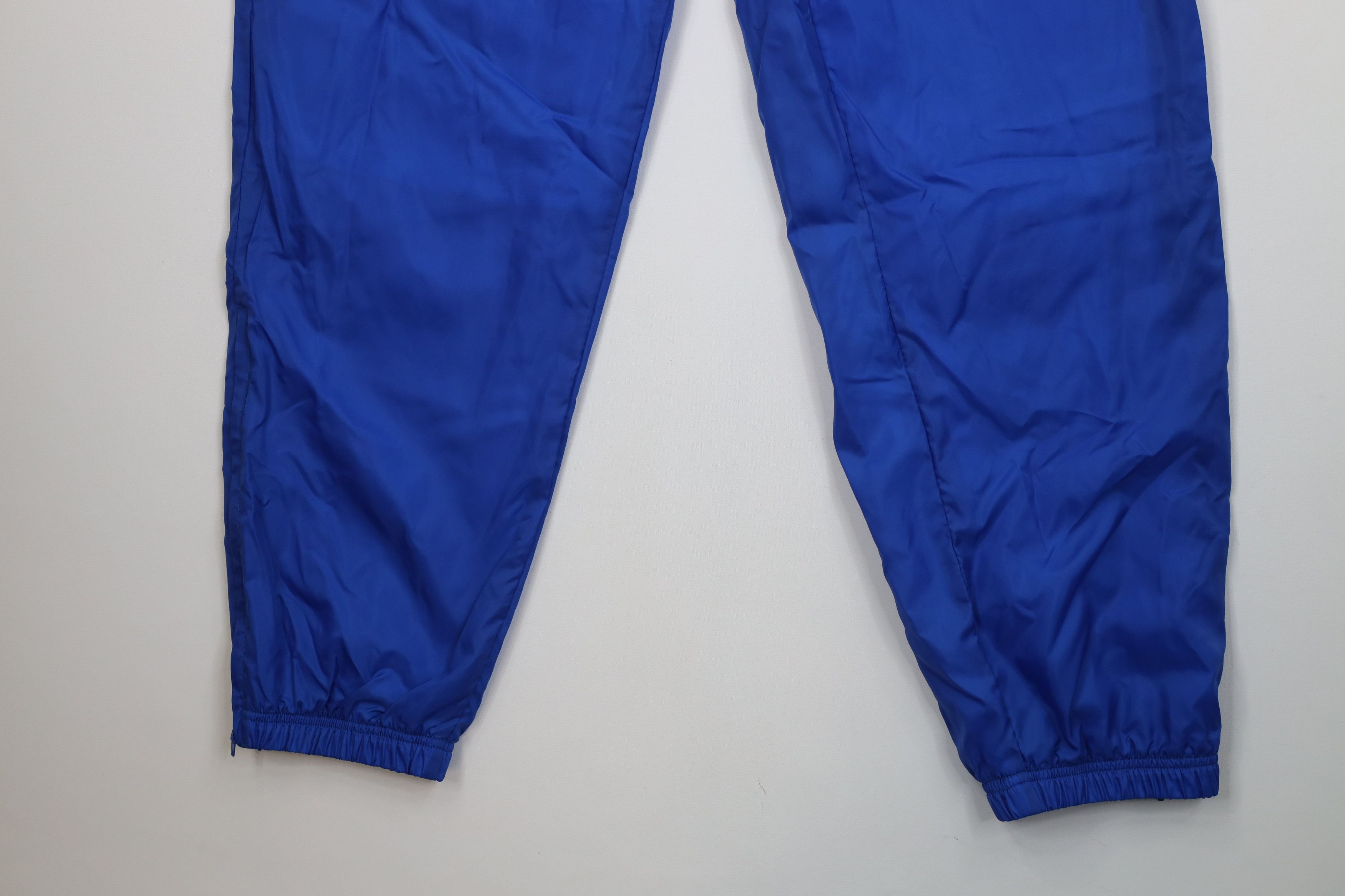 Reebok Vintage 90s Reebok Logo Lined Windbreaker Joggers Pants Blue Size US 38 / EU 54 - 4 Thumbnail