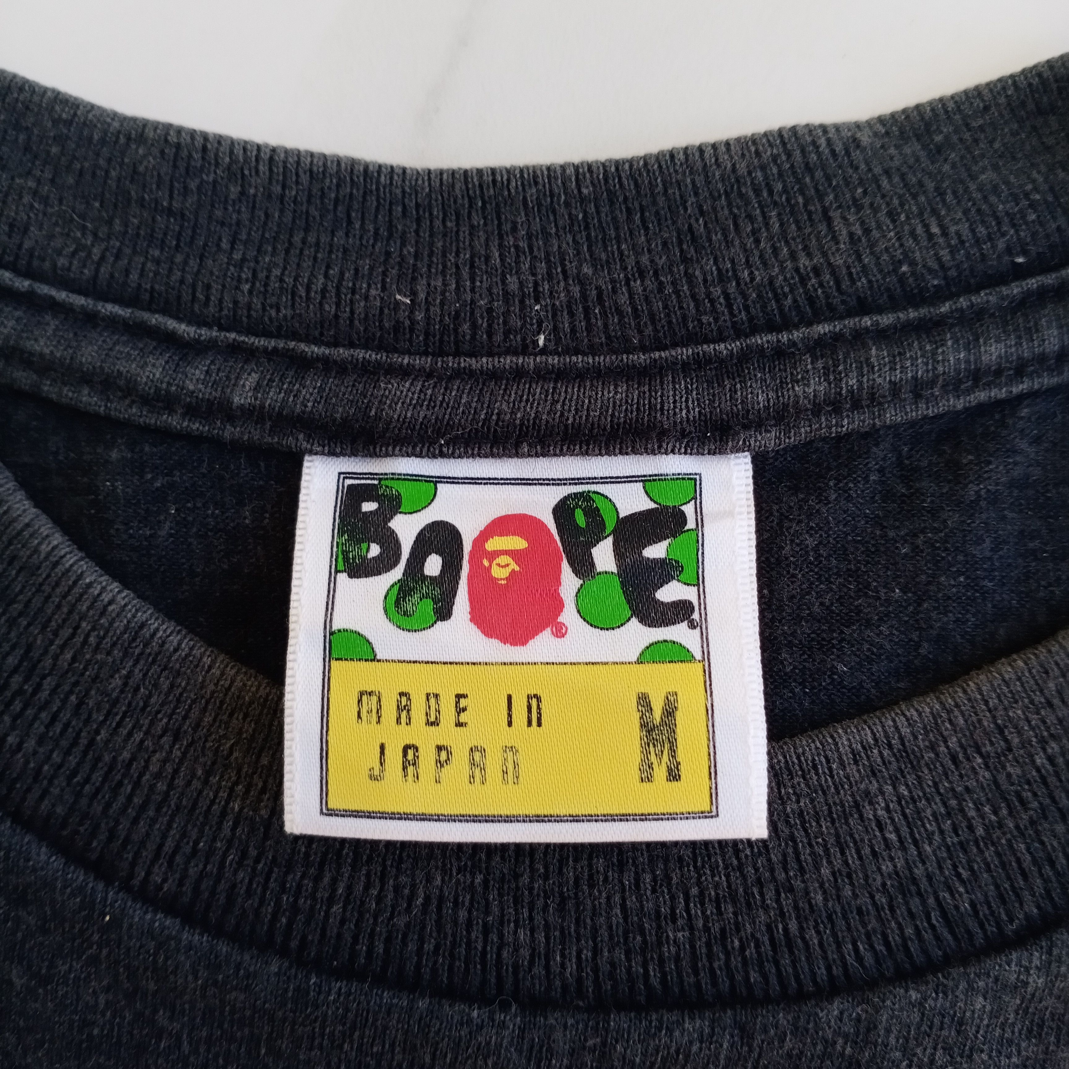 Bape Bape 2008 lukewarm water fishing a bathing ape size M black Size US M / EU 48-50 / 2 - 4 Thumbnail