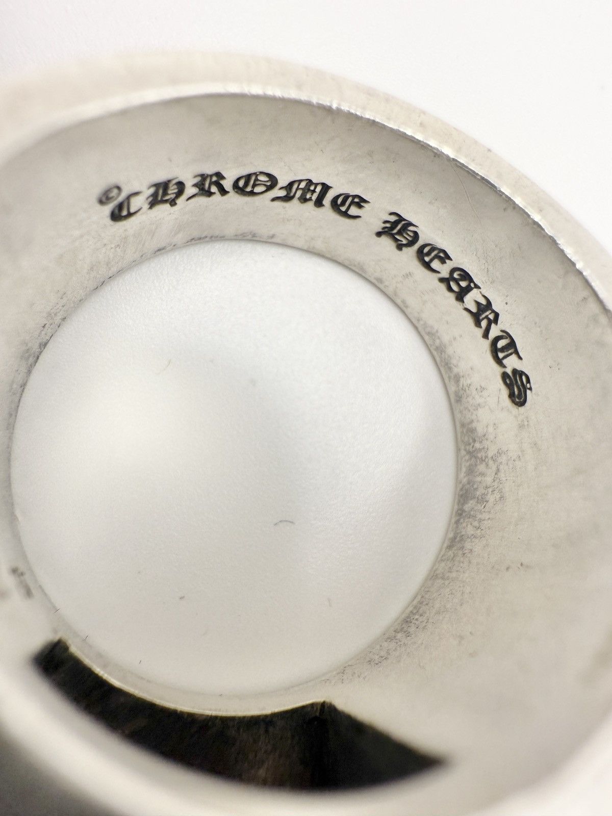 Chrome Hearts Chrome Hearts Diamond CH Plus Signet Ring Size ONE SIZE - 10 Thumbnail