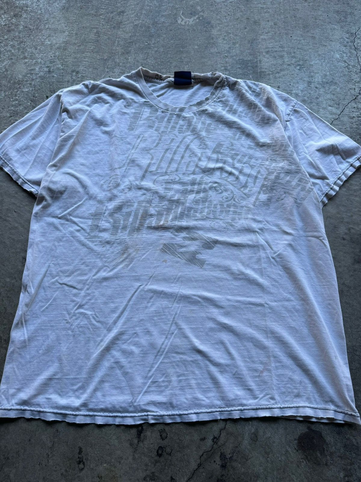 Billabong × Vintage Rare Y2K Skater Billa Bing Distressed Shirt Size US XL / EU 56 / 4 - 2 Thumbnail