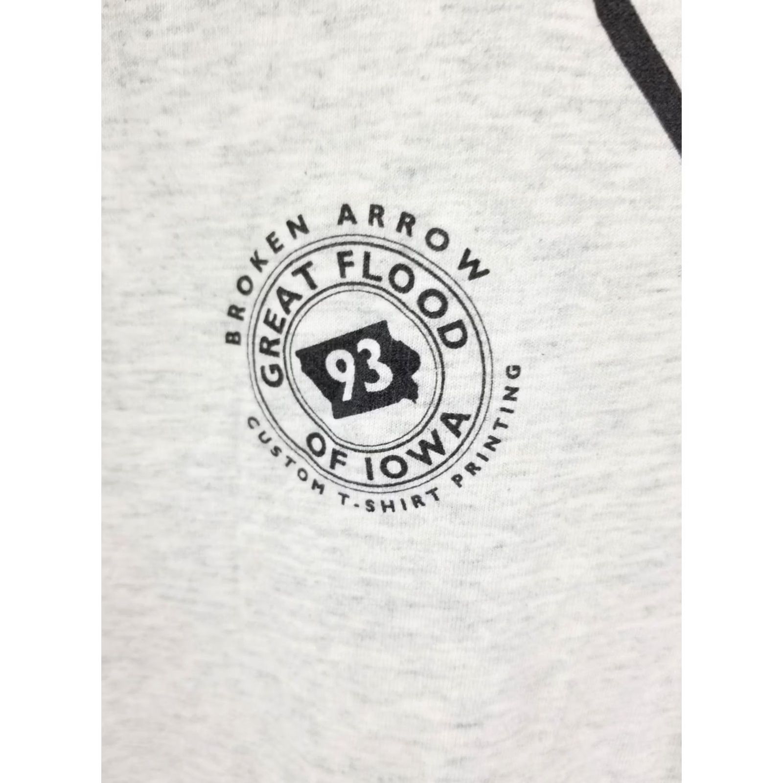 Fruit Of The Loom VINTAGE 93' GREATER IOWA SANDBAG CLUB T-SHIRT GRAY SZ XLARGE Size US XL / EU 56 / 4 - 3 Thumbnail
