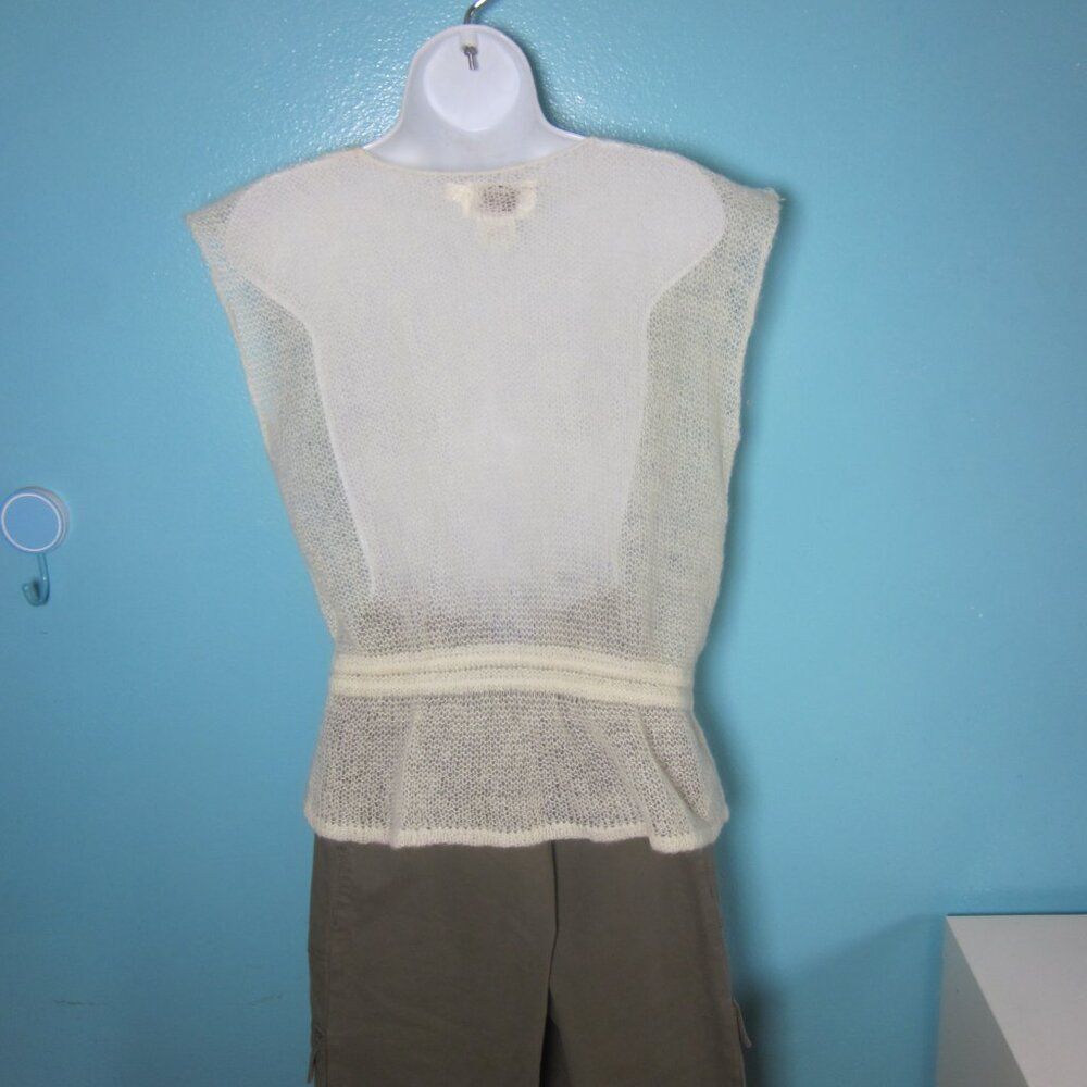 Vintage Vintage Wool Mohair Loose Knit Sweater Women Sz L Joseph Mag Size L / US 10 / IT 46 - 10 Thumbnail