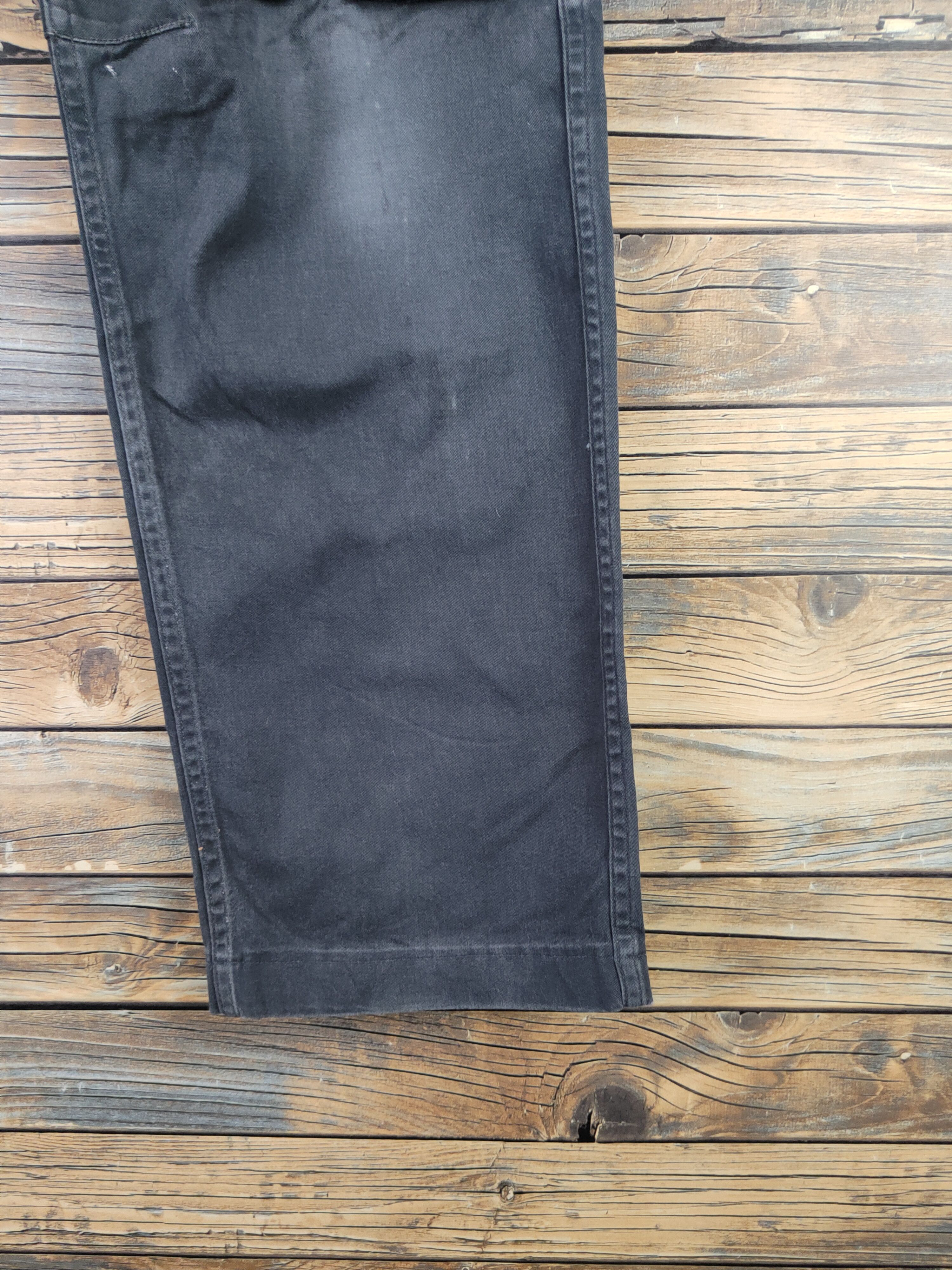 Japanese Brand DL Gladiator Black Faded Multipocket Cargo Pants #2345 Size 34" / US 12 / IT 48 - 6 Thumbnail