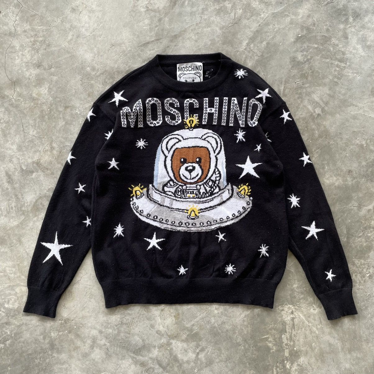 Moschino 🔴 MOSCHINO Vintage Sweater 🔴 Size US S / EU 44-46 / 1 - 1 Thumbnail