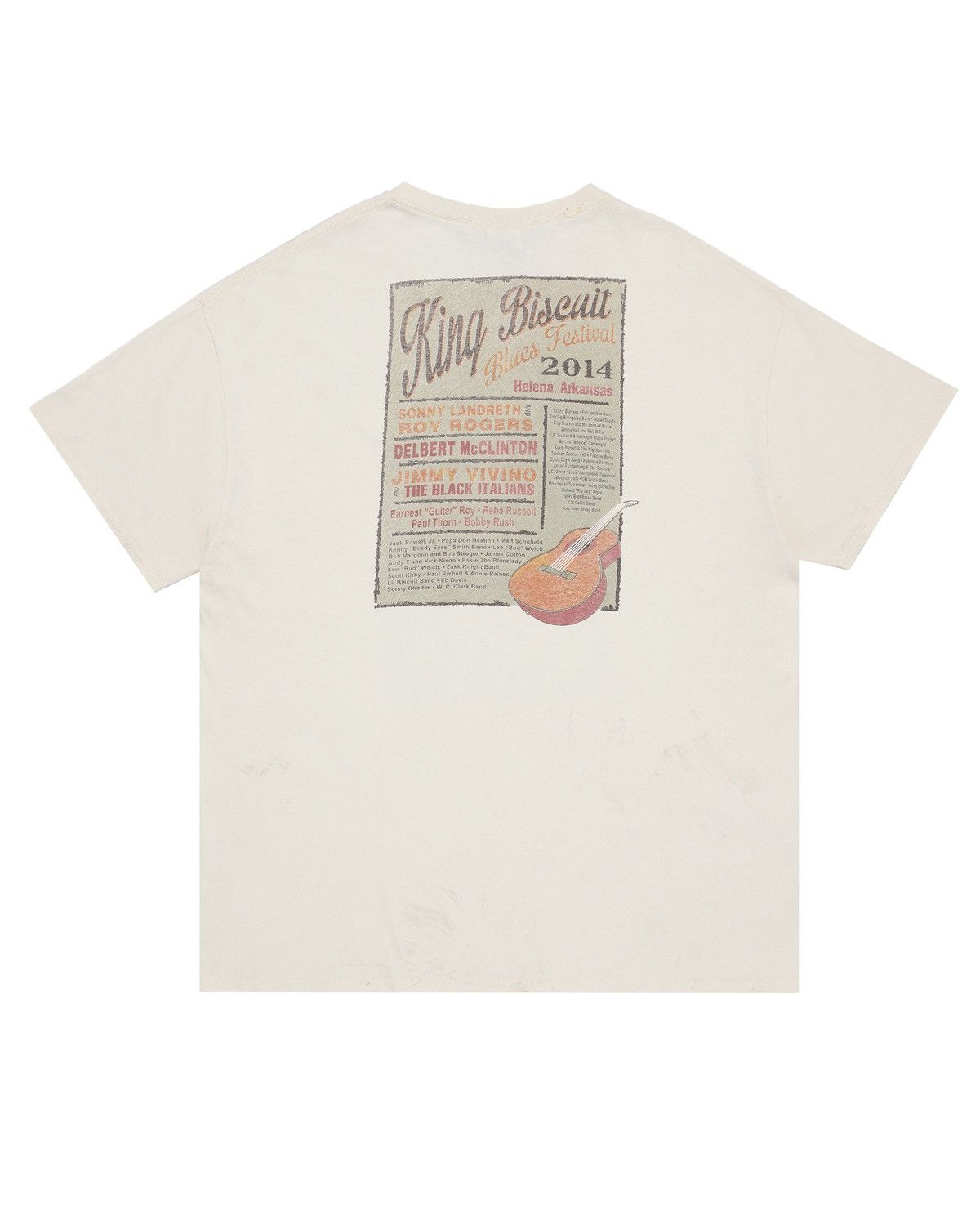 Band Tees King Biscuit Blues Festival 2014 Double-Sided Graphic Tee Size US XL / EU 56 / 4 - 2 Thumbnail