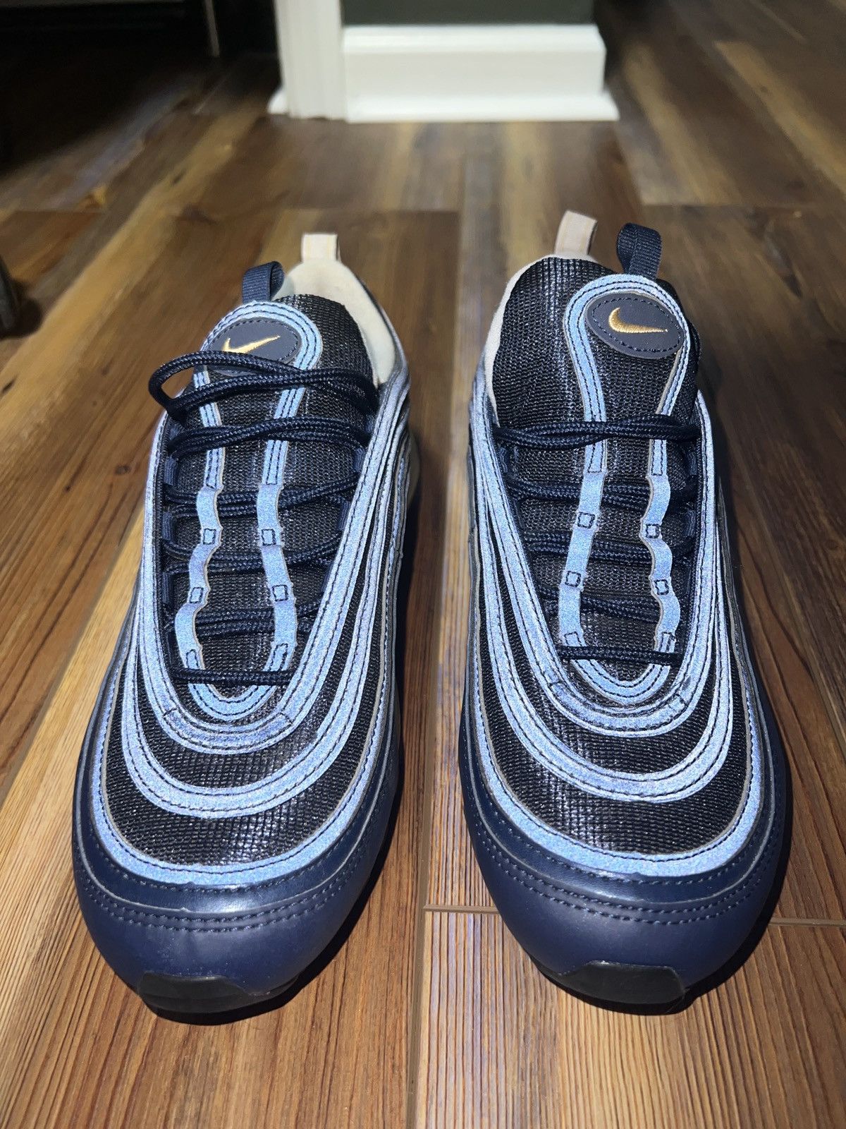 Nike Midnight Navy Air Max 97 2017 Size US 10 / EU 43 - 4 Thumbnail