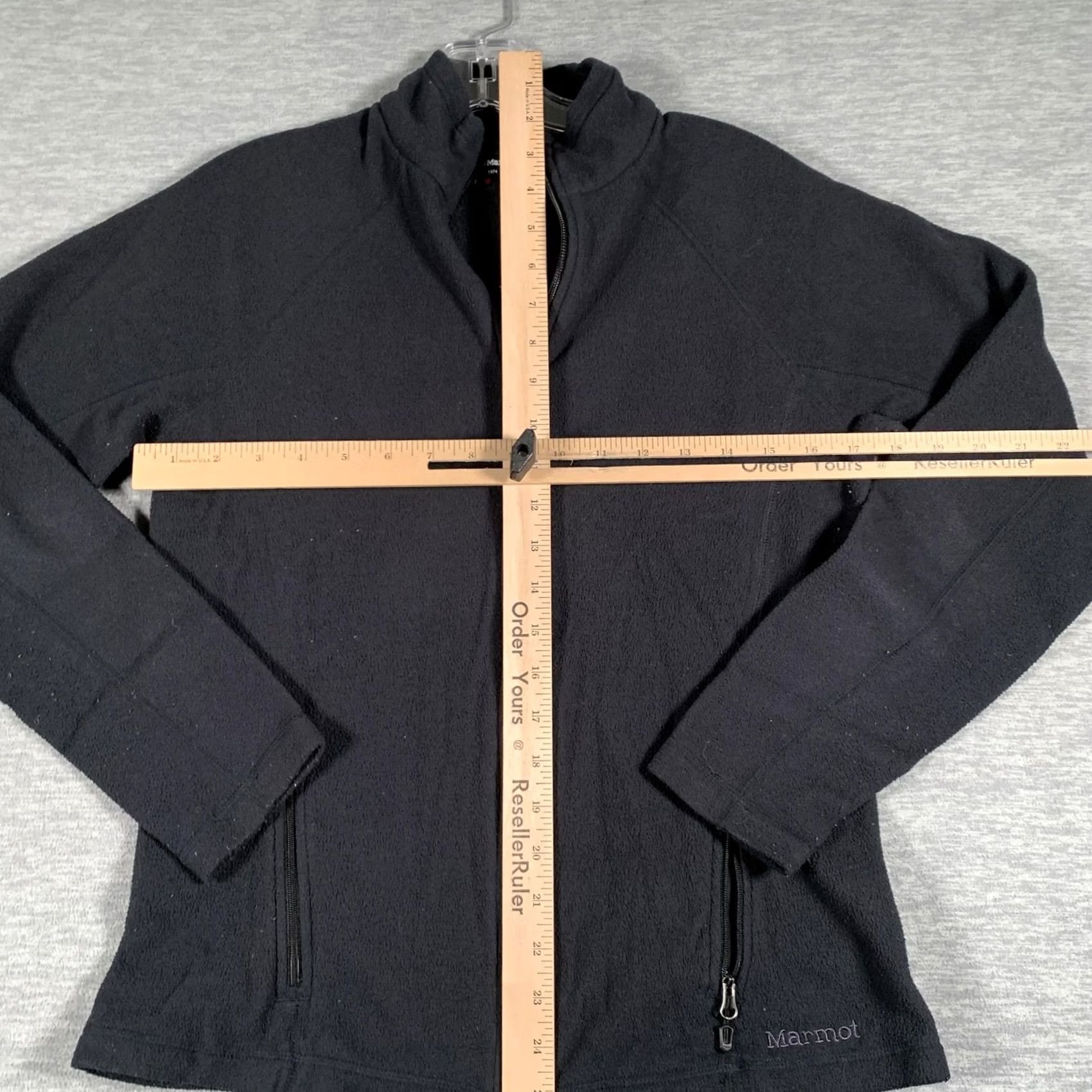 Marmot Marmot Jacket Womens Medium Black Fleece Full Zip Pockets Hiking Outdoor Size M / US 6-8 / IT 42-44 - 6 Thumbnail