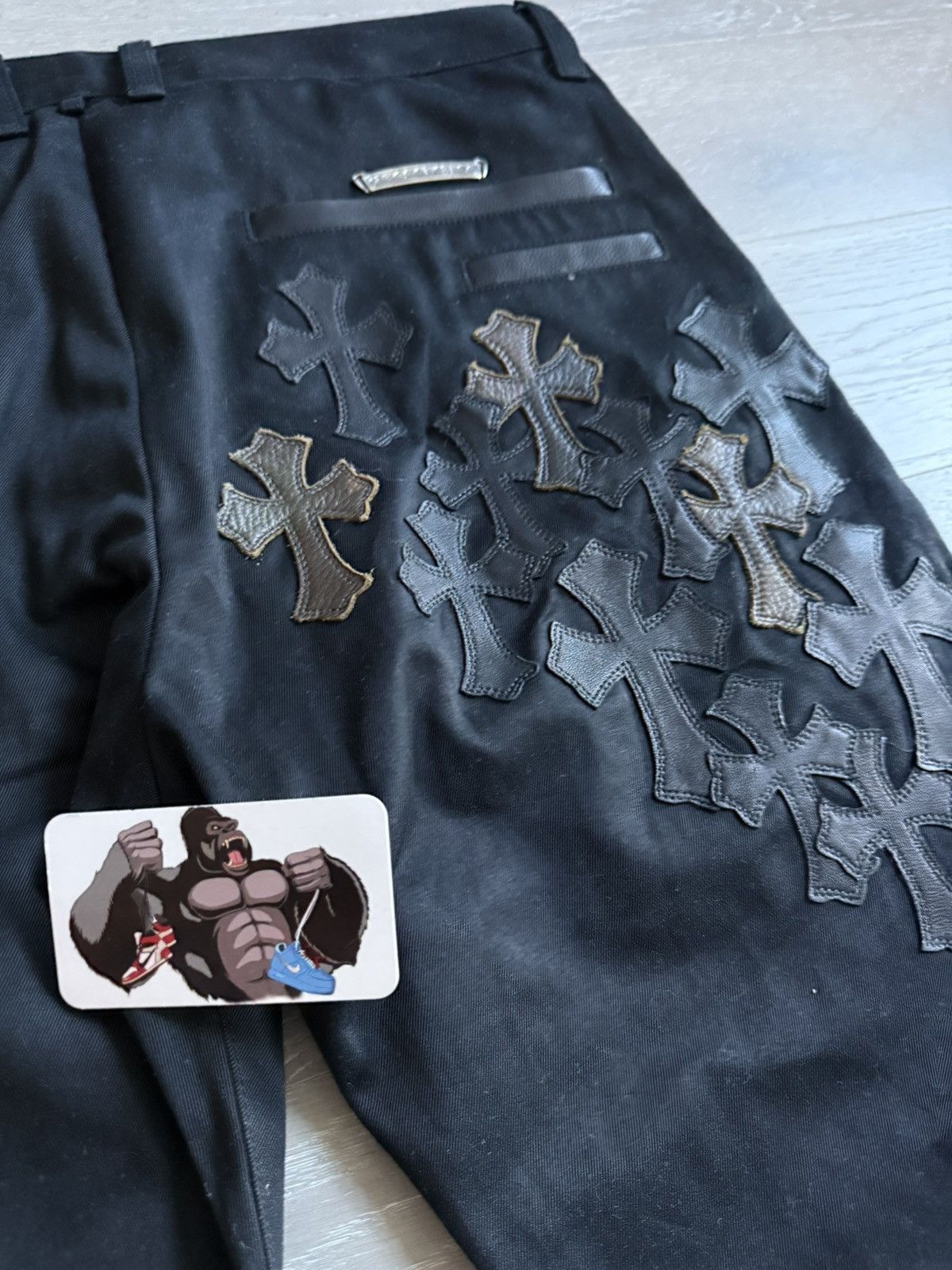 Chrome Hearts Chrome Hearts Cross Patch Chino Pants Black/Camo Size US 33 - 10 Thumbnail
