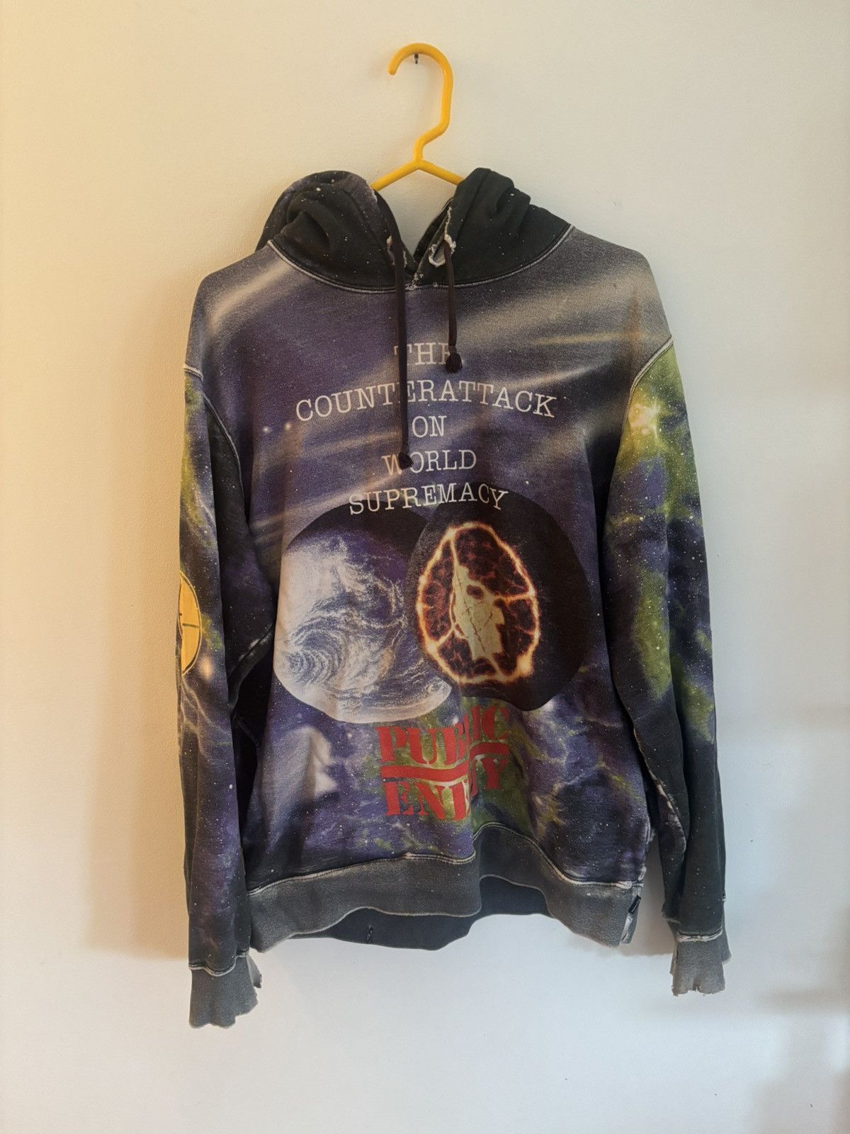 トップス Supreme/UNDERCOVER/Public Enemy Hooded Supreme UNDERCOVER Public Enemy Hooded Sweatshirt (SS18) - $218