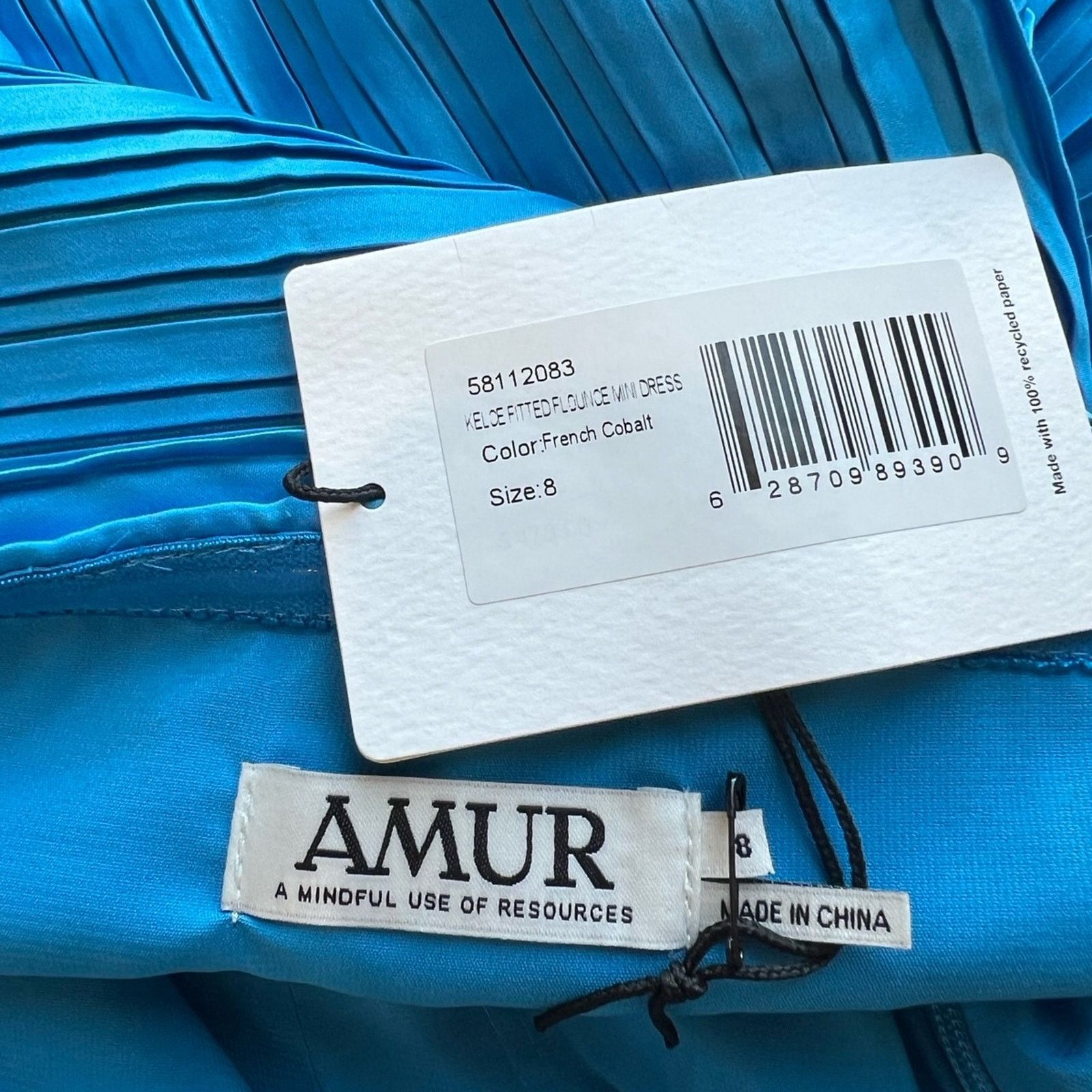 Amur Amur one shoulder ruffle minidress 8 Size M / US 6-8 / IT 42-44 - 8 Thumbnail