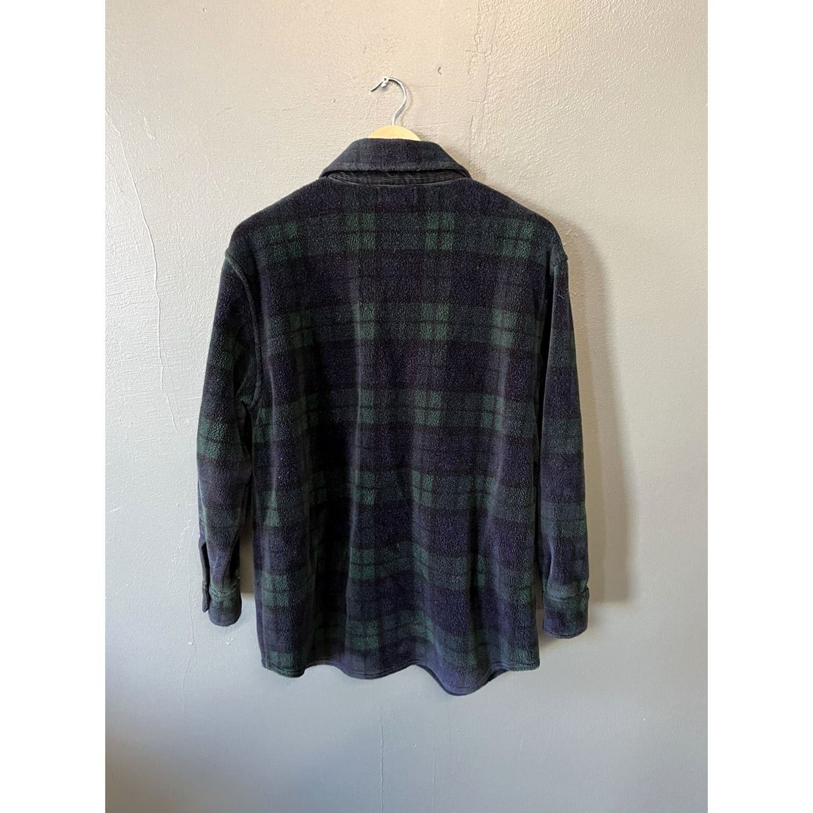 Ralph Lauren VINTAGE Lauren Ralph Lauren Womens Plaid Button-Up Shacket Green Size S Size S / US 4 / IT 40 - 2 Thumbnail