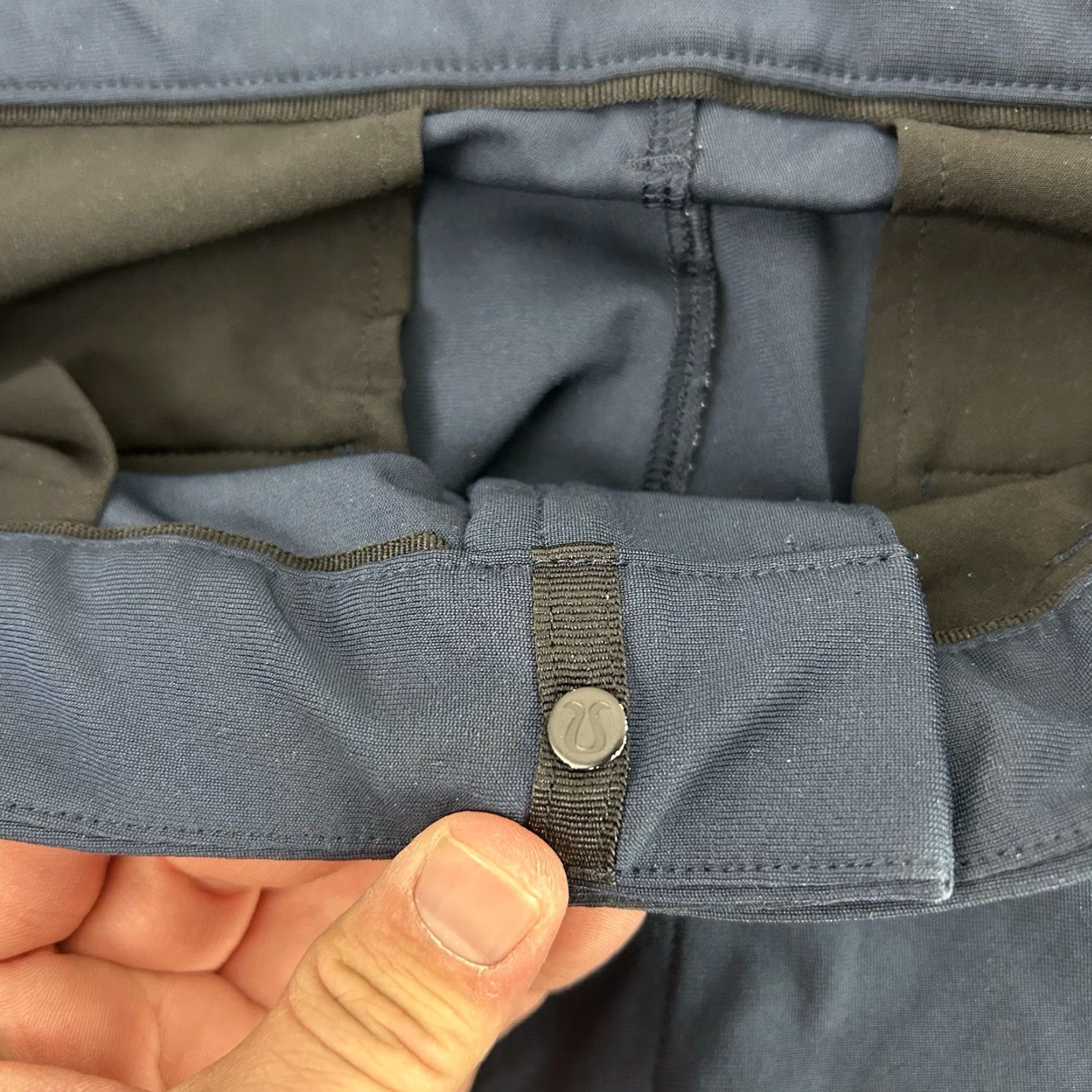 Lululemon Lululemon ABC Commission Pants Slim Men’s 32x28 Blue Warpstreme Chino LM5AF1S Size US 33 - 3 Thumbnail