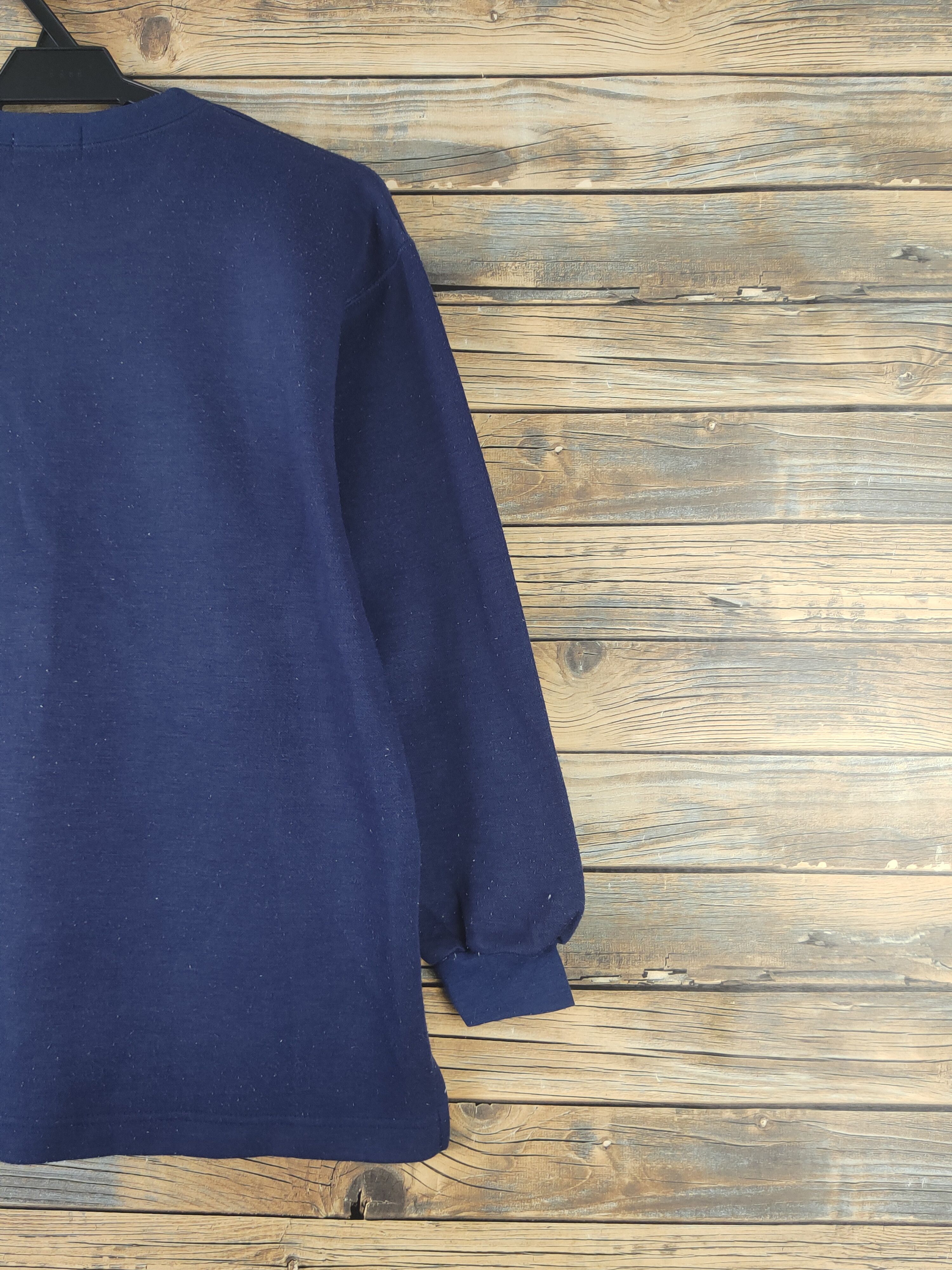 Japanese Brand × Vintage DL Passion Navy Vintage Sweatshirts #820 Size US M / EU 48-50 / 2 - 10 Thumbnail