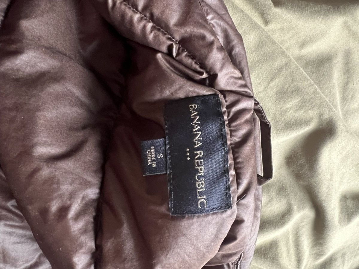 Banana Republic Brown Puffer Vest Size S / US 4 / IT 40 - 2 Thumbnail
