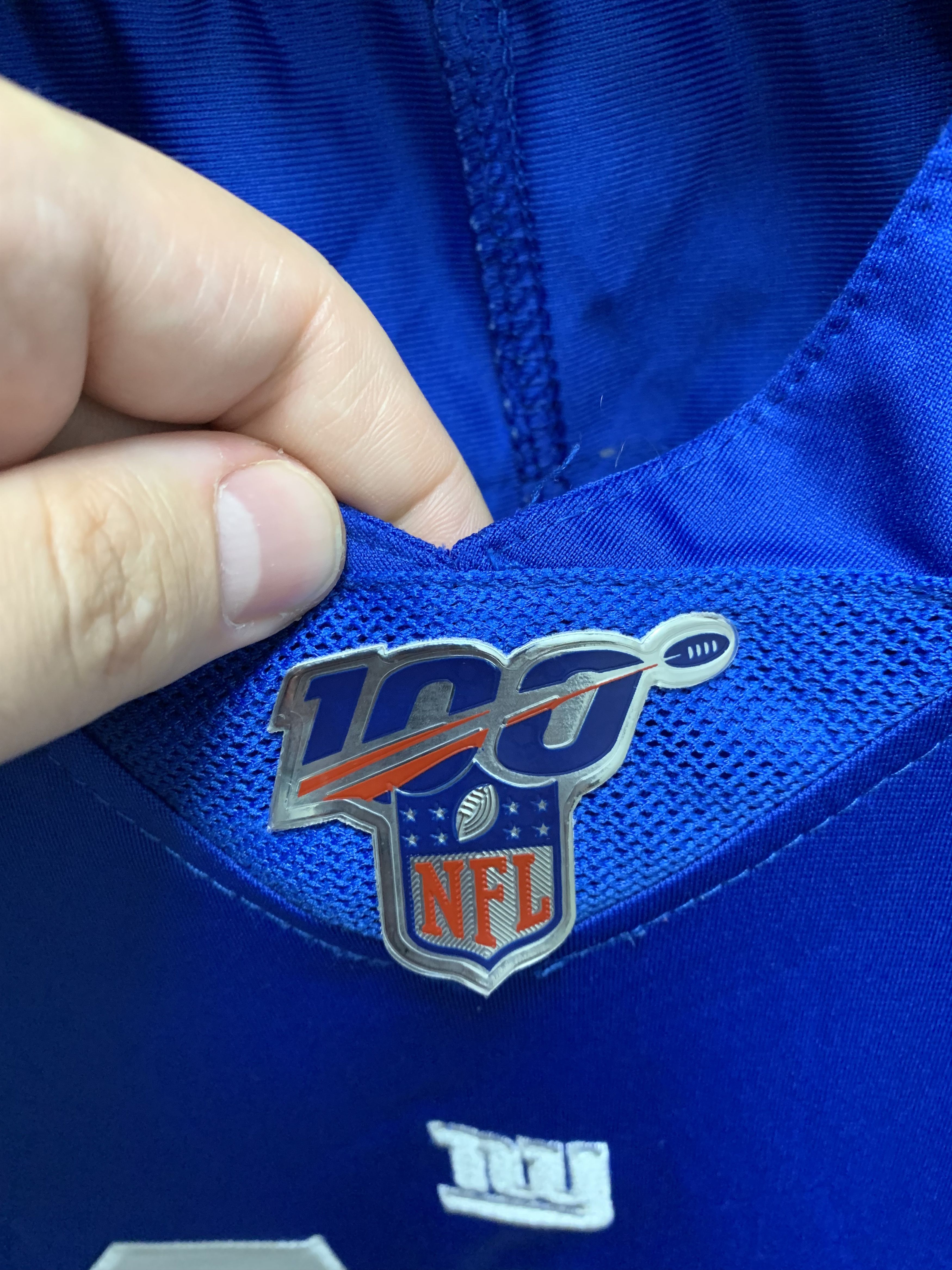 NFL Eli Manning 10 New York NY GIANTS NFL NIKE blue jersey M Size US M / EU 48-50 / 2 - 7 Thumbnail