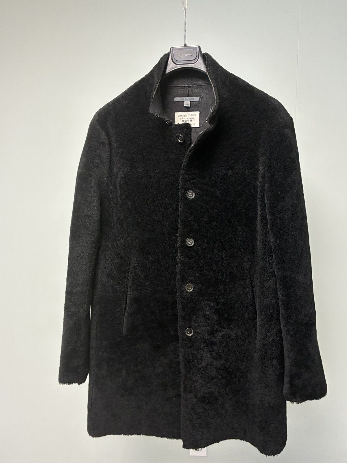 John Varvatos Exposed Shearling coat EU48 USA38. Size US M / EU 48-50 / 2 - 14 Thumbnail