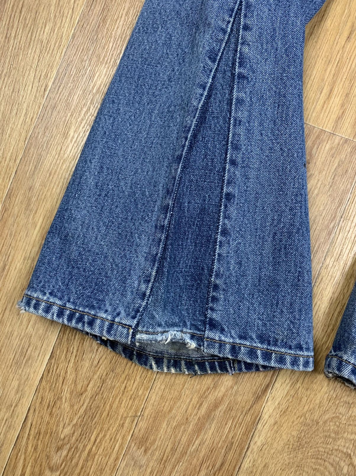 Levi's Levi’s 501 Cowboy Dirty Blue Denim Flared Jeans Size US 32 / EU 48 - 5 Thumbnail