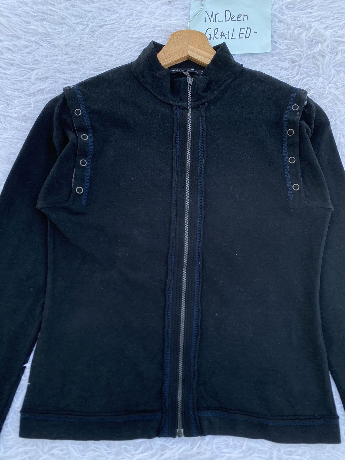 Marithe + Francois Girbaud Rare Marithe Francois Girbaud Zipped Sweater Jacket Size US M / EU 48-50 / 2 - 8 Thumbnail